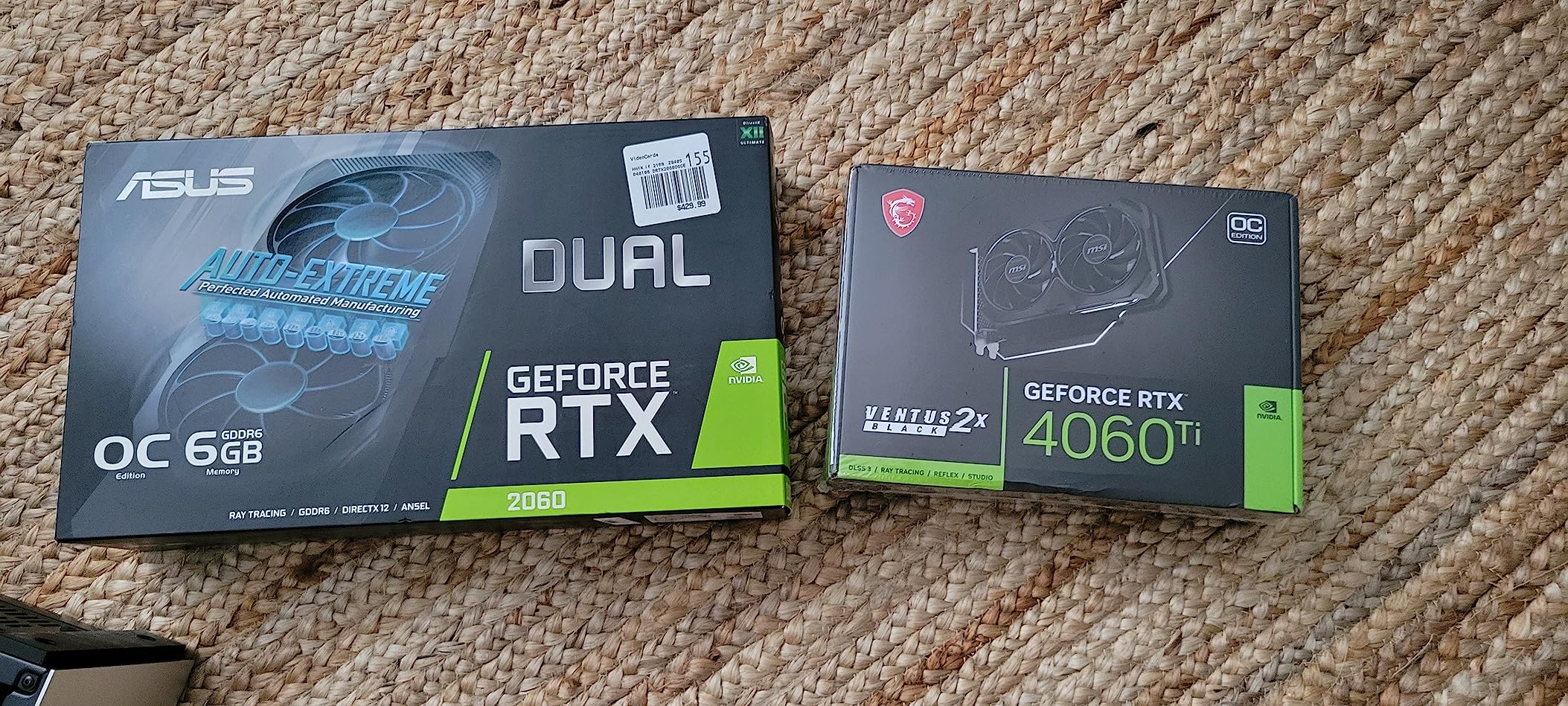 MSI Gaming GeForce RTX 4060 Ti 8GB GDRR6 Extreme Clock: 2580 MHz 128-Bit HDMI/DP Nvlink TORX Fan 4.0 Ada Lovelace Architecture Graphics Card (RTX 4060 Ti Ventus 2X Black 8G OC) customer photo 1