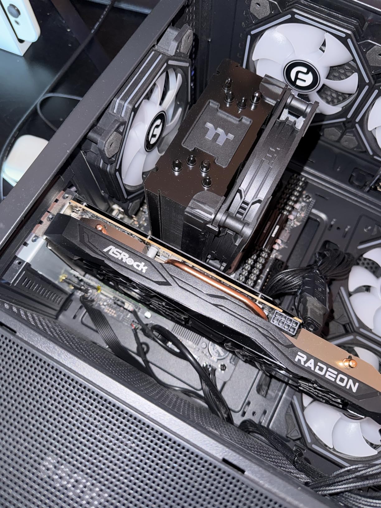 Radeon RX 7600 Challenger 8GB OC Graphics Card, AMD RDNA 3 Architecture, 8GB GDDR6, PCIe 4.0, Dual Fans, 0dB Silent Cooling, HDMI 2.1, DisplayPort 1.4 customer photo 1