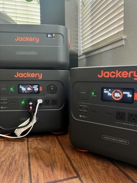 Jackery Portable Power Station Explorer 2000 Plus, Solar Generator with 2042Wh LiFePO4 Battery 3000W Output, Expandable to 24kWh 6000W, for Outdoor RV Camping & Emergency (Solar Panel Optional) customer photo 2