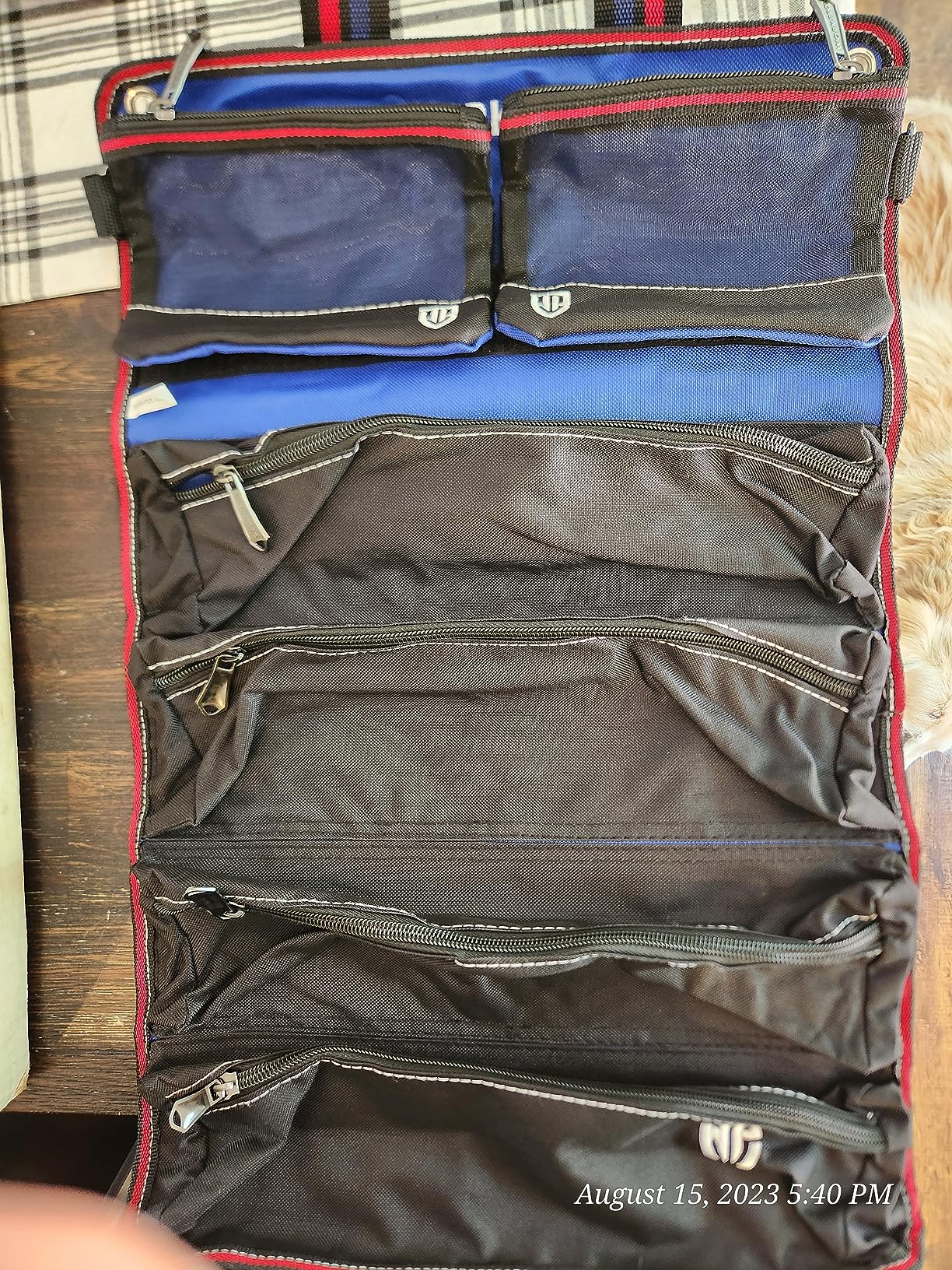 WORKPRO Roll Up Tool Bag, Tool Roll Up Bag with Detachable Tool Pouches, Heavy Duty Tool Bag Organizer with 6 Pockets, Tool Organizer for Mechanic, Electrician, Plumber and Carpenter customer photo 2