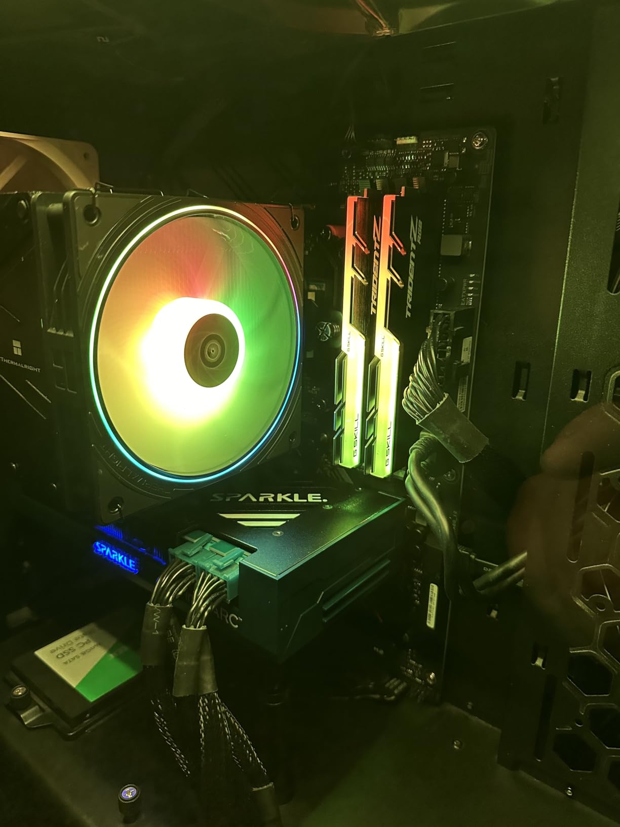 Sparkle Intel Arc A750 ORC OC Edition, 8GB GDDR6, ThermalSync, Torn Cooling, Axial Fan, Metal Backplate, SA750C-8GOC customer photo 2