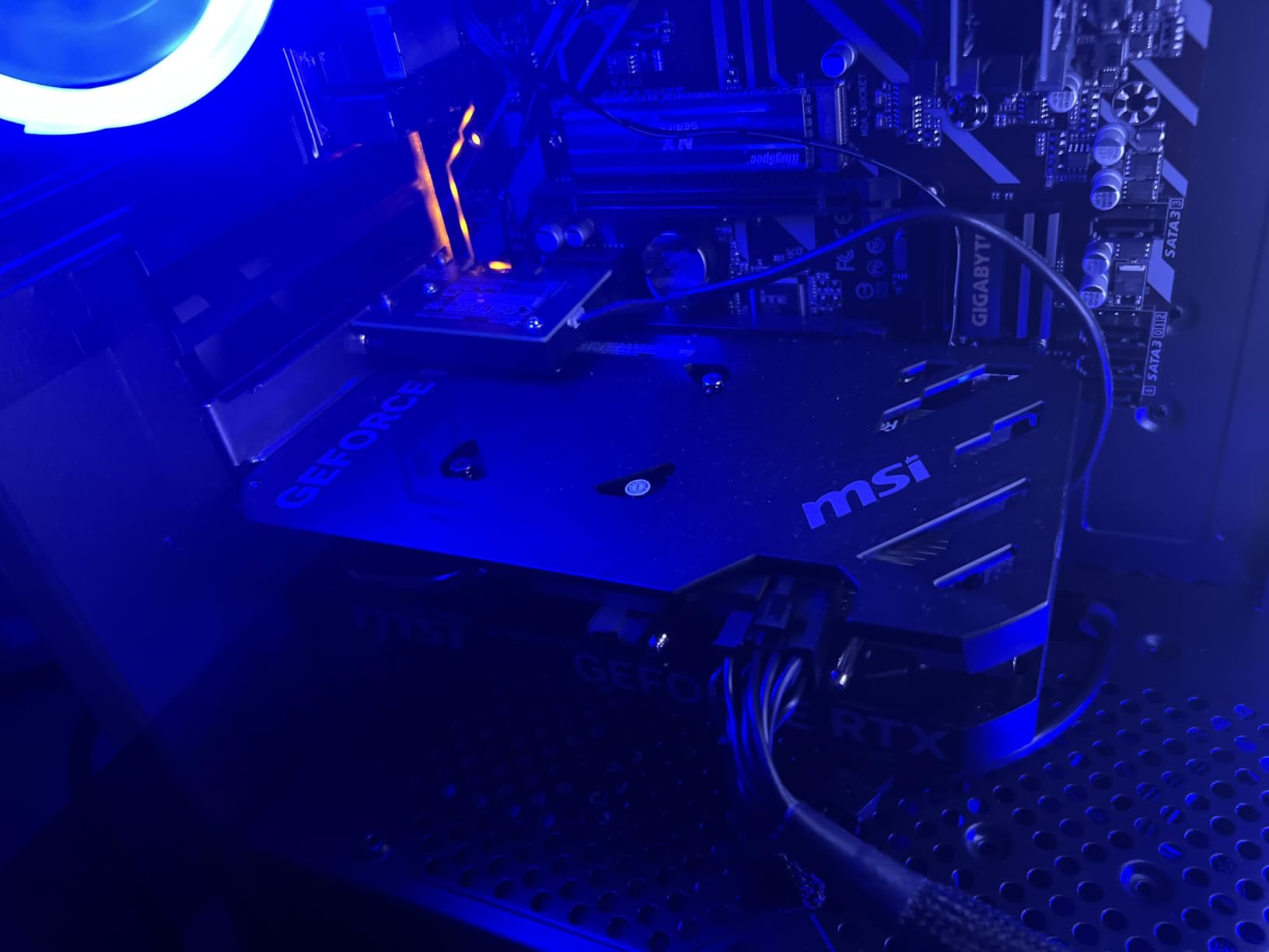 MSI GeForce RTX 4060 Ventus 2X Black 8G OC Gaming Graphics Card - 8GB GDDR6X, PCI Express Gen 4 customer photo 1