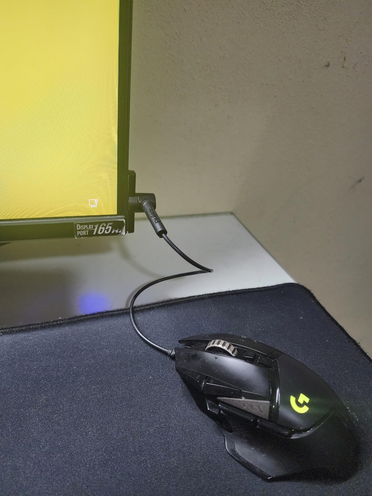 Pulsar Gaming Gears - Micro Bungee ES : Drag-Free Wired Mouse Support - Free Motion on Your Desk - Super Compact Size - Attach it to Your Monitor customer photo 1