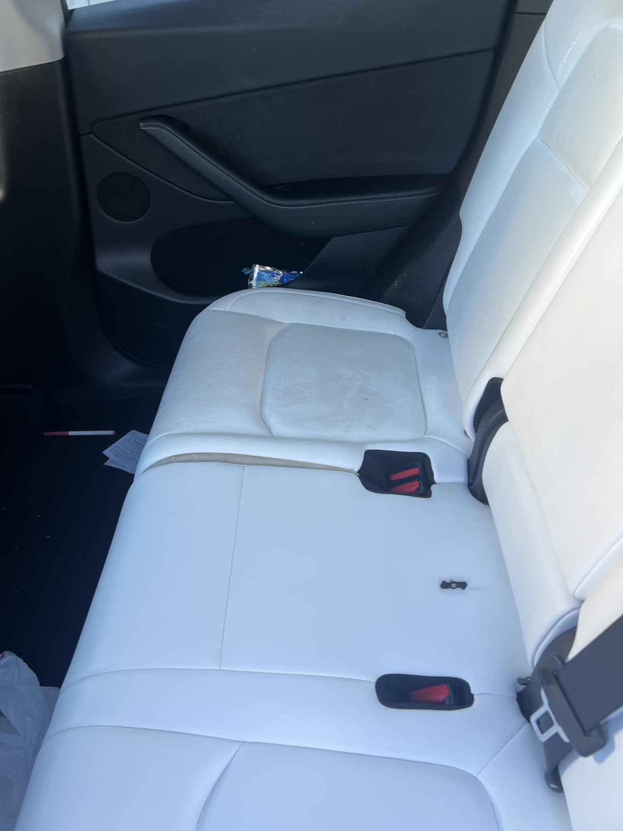 Tesla Seat Cleaner & Stain Remover, Interior Cleaner for Black & White Vegan Leather, Interior Cleaning Products | Tesla Model Y Juniper Accessories 2026, Tesla Model 3 Accessories, S, X, Cybertruck customer photo 2