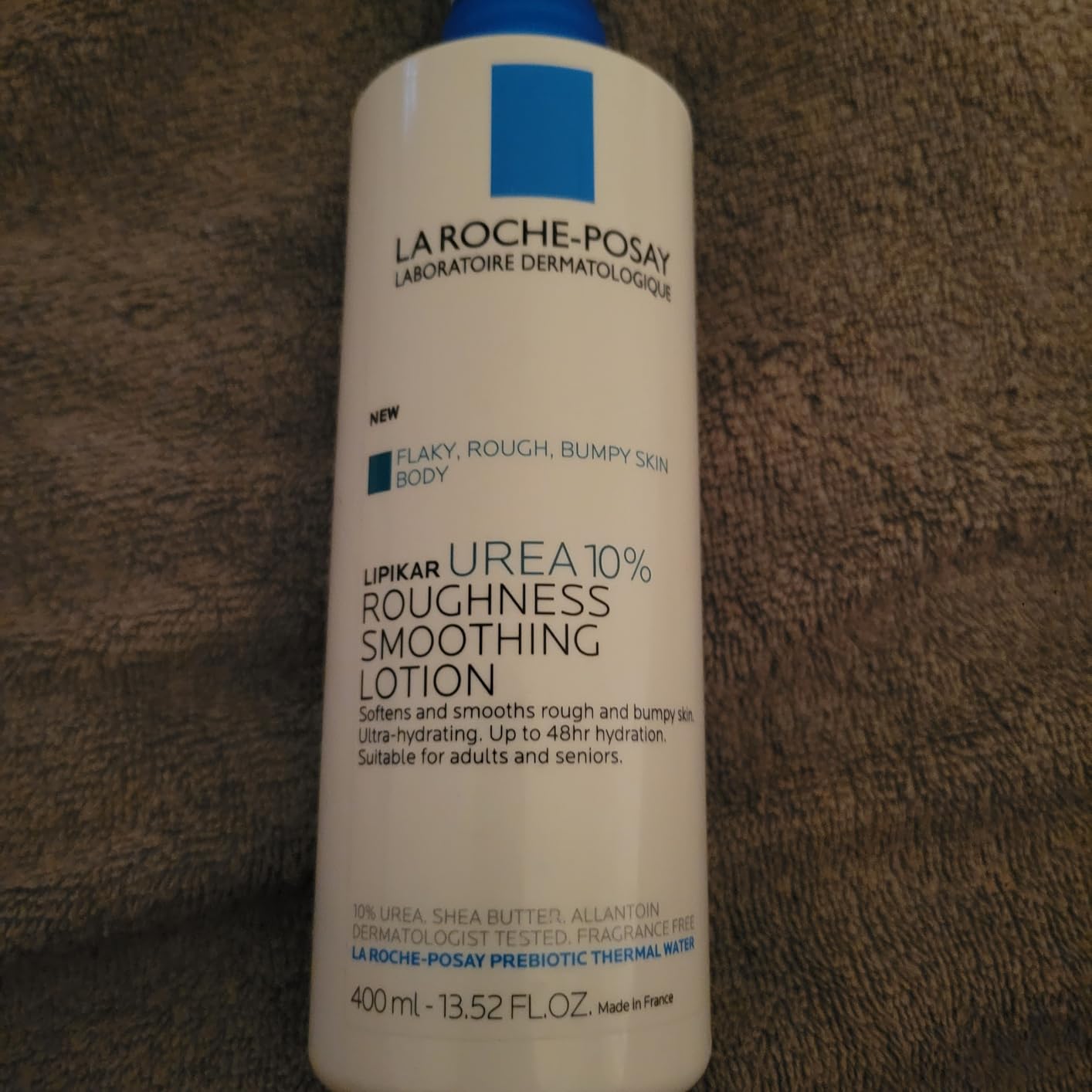 La Roche-Posay Lipikar Urea 10% Roughness Smoothing Lotion, Body Lotion For Dry Skin With 10% Urea + Shea Butter + Allantoin, Rough And Bumpy Skin Lotion, Softens & Smooths Skin With 1 Application customer photo 1