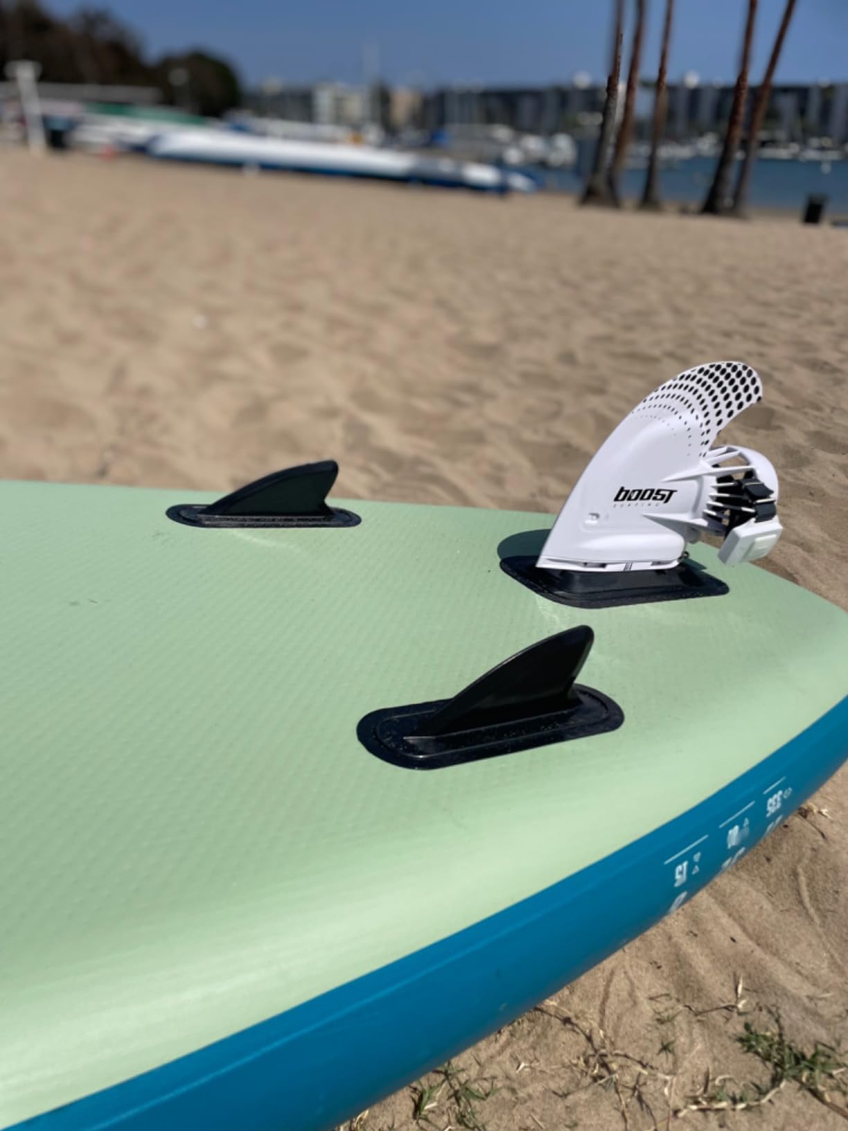 Boost Surfing Fin - Electric Motor for Surfboards, SUPs and Kayaks. Lightweight, Compact, and Shockingly resistant Electric Fin with Remote Control. (Boost Fin) customer photo 2