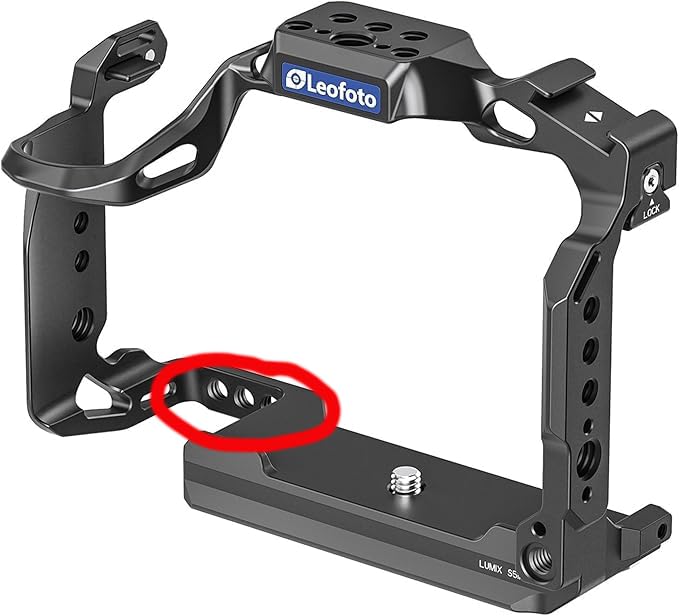 ZV-E10 Camera Cage, for Sony ZV E10, Cage with Grip, ARRI, Cold Shoe, Arca Compatible customer photo 1