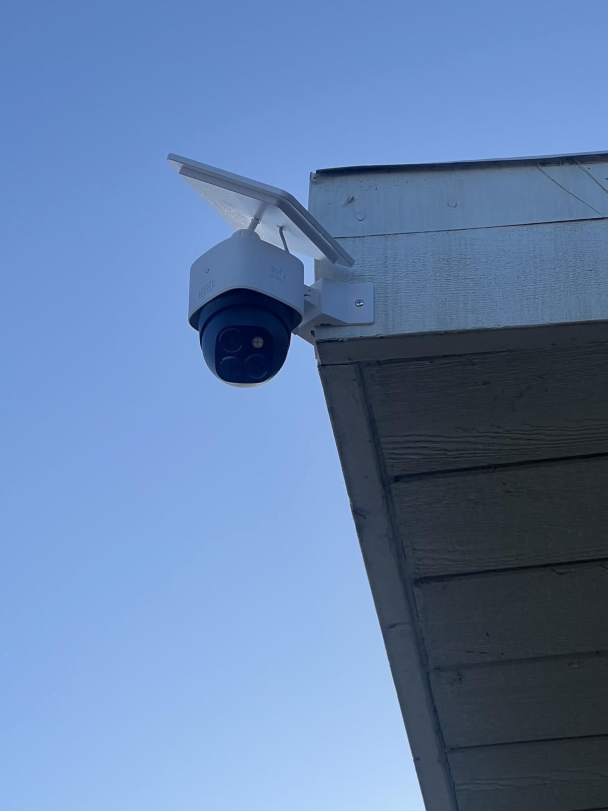 eufy Security SoloCam S340, Solar Security Cameras Wireless Outdoor, Cameras for Home Security, 360° Pan & Tilt Surveillance, No Blind Spots, 2.4 GHz Wi-Fi, No Monthly Fee, HomeBase S380 Compatible customer photo 2