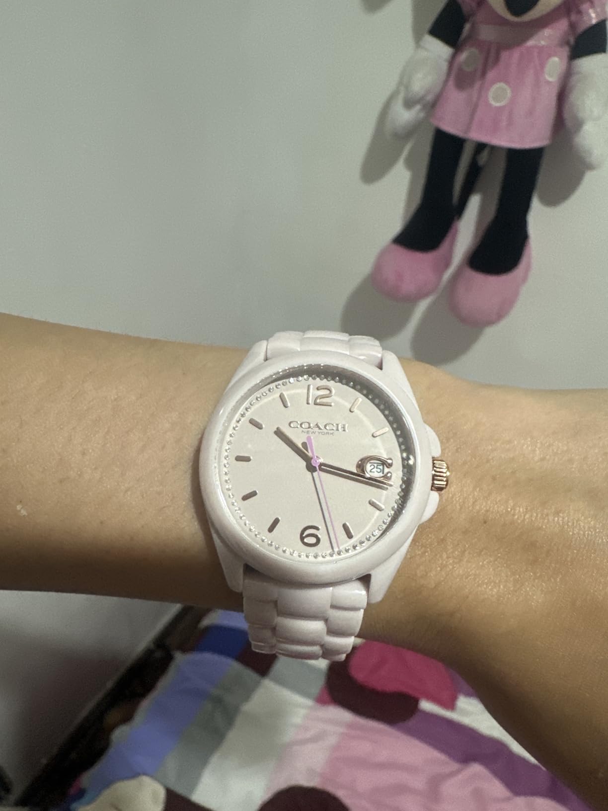 Coach Greyson Women's Ceramic Watches | Enhancing Elegance for Every Event | Water Resistant customer photo 1