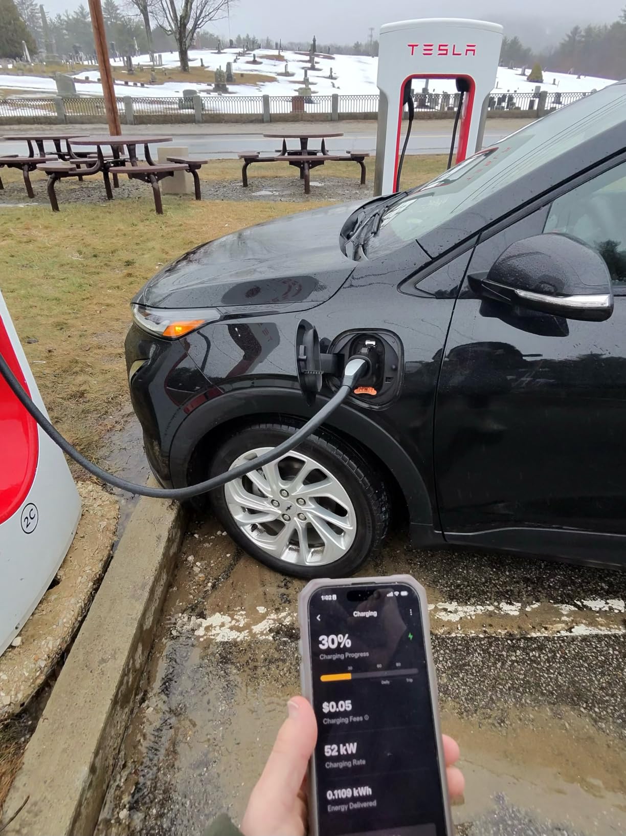 Lectron NACS to CCS Electric Vehicle Adapter - 500 Amps / 1,000V - Compatible with Tesla Superchargers - Fast Charge CCS1 EVs with Vortex Plug [Check with Your Automaker for Compatibility] customer photo 1