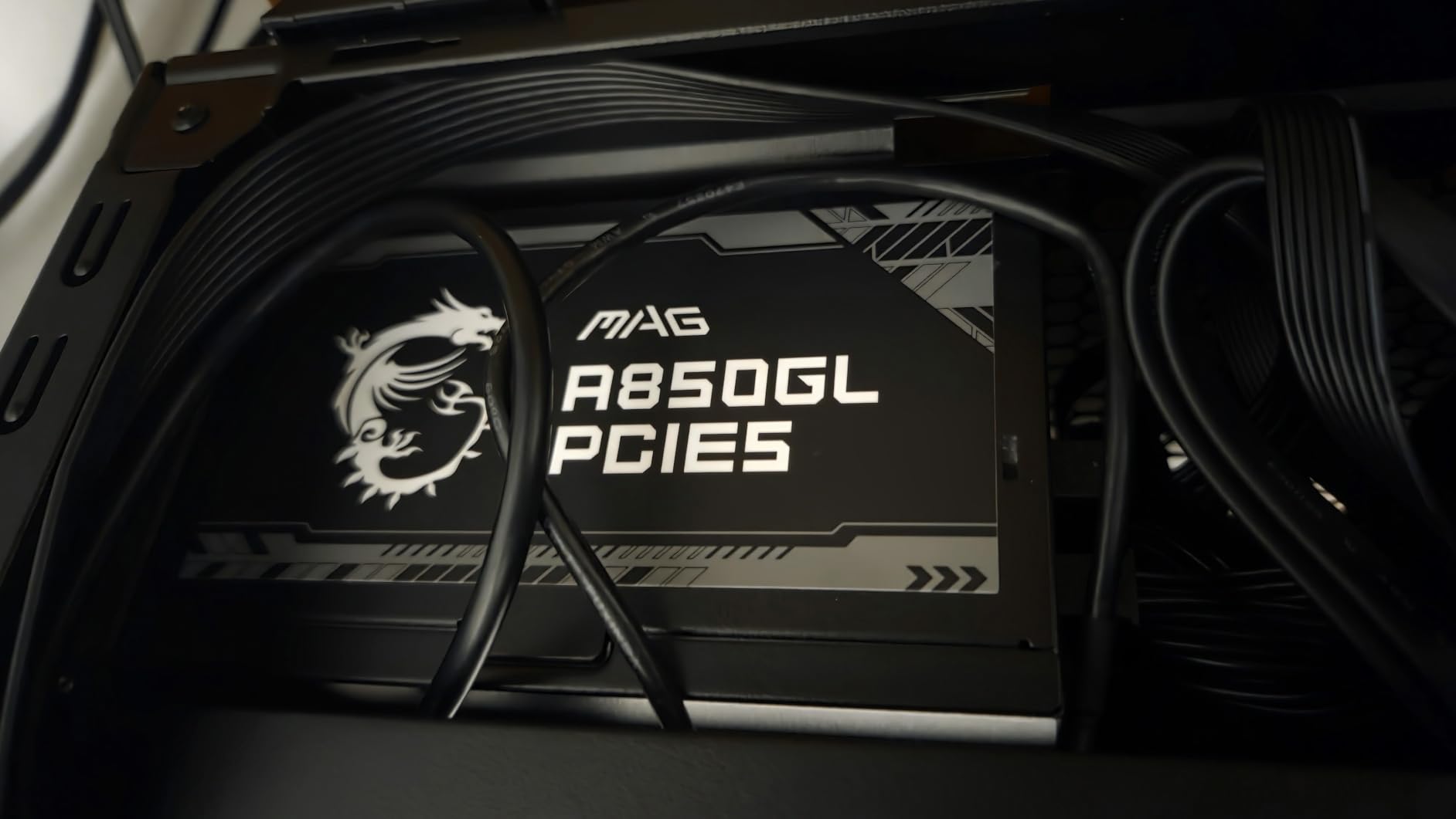 MSI MAG A650GL, Fully Modular Compact Gaming 650W Power Supply, 80+ Gold, ATX PSU, 10 Year Warranty customer photo 1