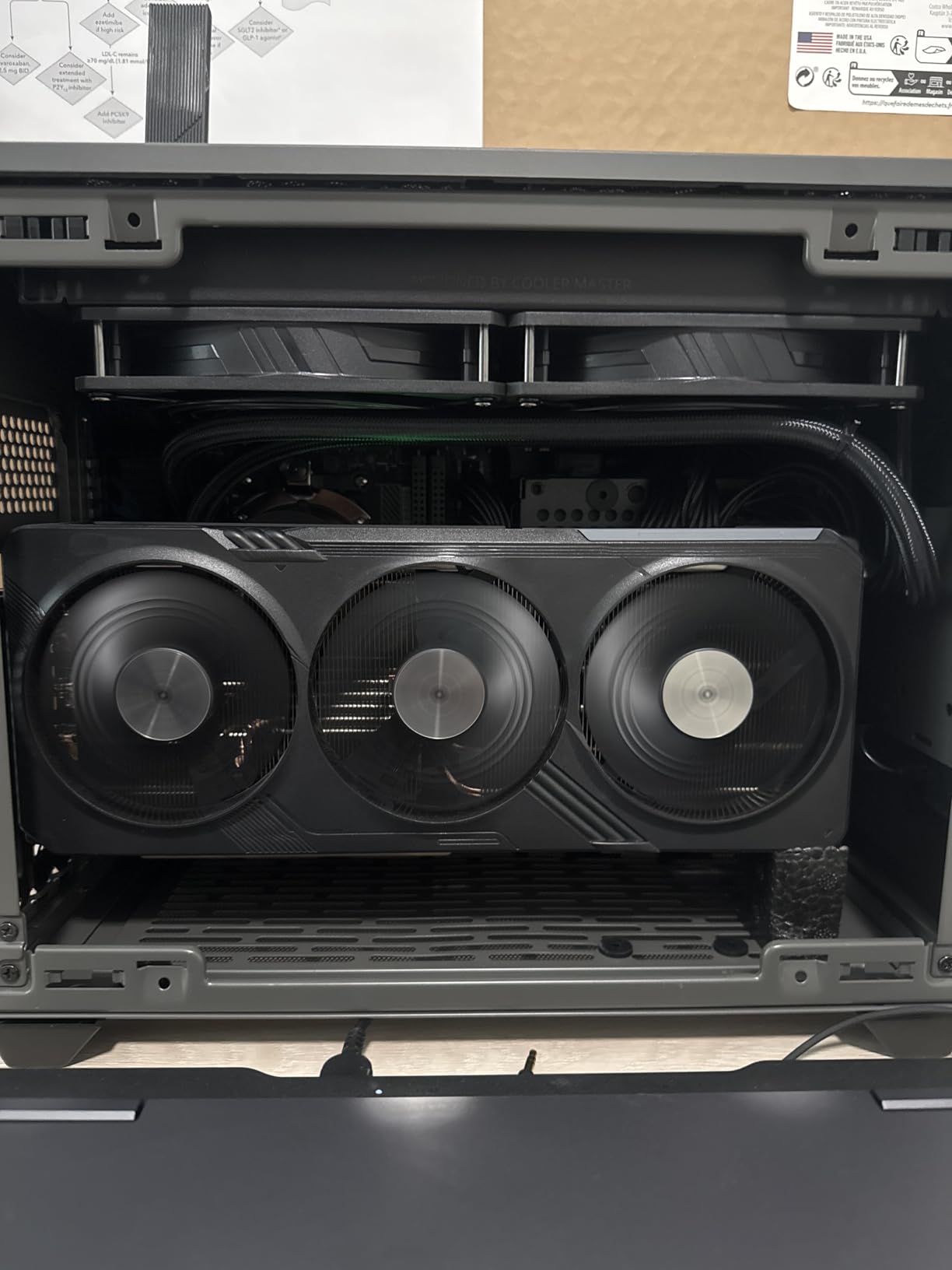 Radeon RX 7800 XT Gaming OC 16GB Graphics Card - 16GB GDDR6 256-bit, Windforce Cooling System, Metal Back Plate, DP 2.1, HDMI 2.1, AMD RDNA 3 Architecture, GV-R78XTGAMING OC-16GD customer photo 1