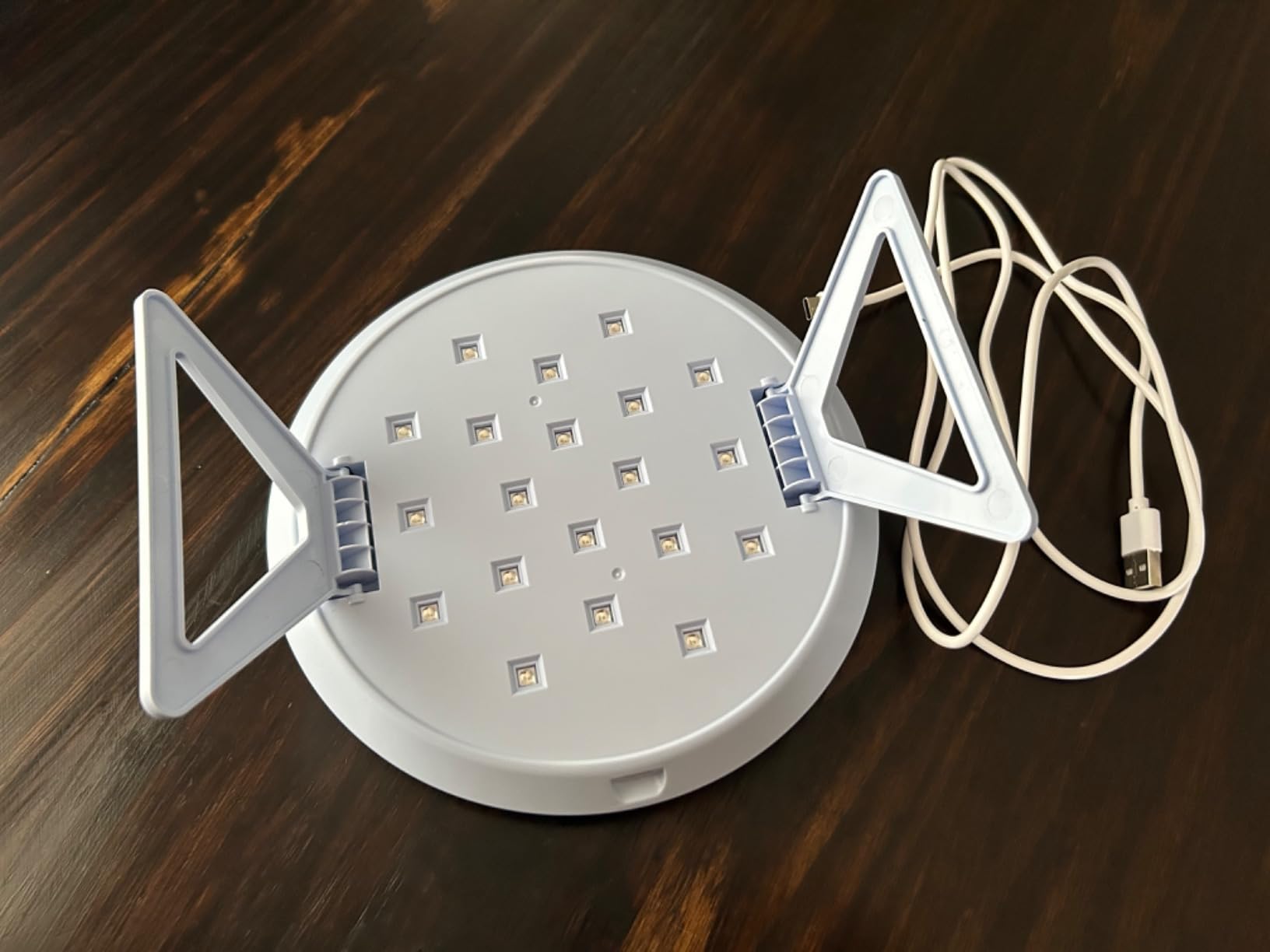 LET'S RESIN UV Light Pro,Longer 2,3,5M Time Setting UV Lamp with Larger Coverage Area and More Concentrated Lights,Portable & Foldable Resin Light for Resin Molds, Jewelry Making customer photo 2