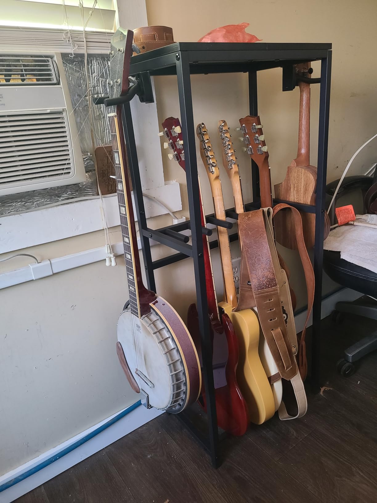 Guitar Stand, Guitar Rack for Acoustic, Electric, Bass - 6 Holder customer photo 2