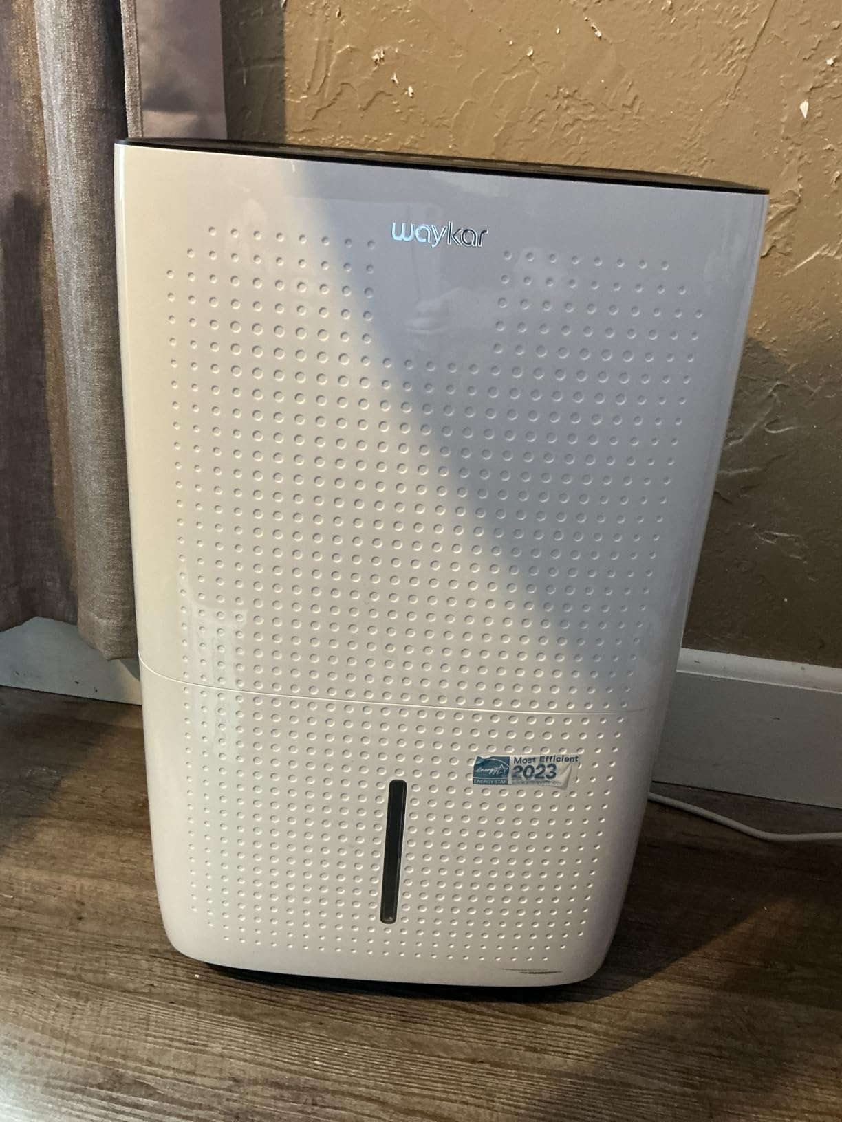 Waykar 150 Pint 7,000 Sq.Ft Dehumidifier with Pump for Basement & Home, Large Room, Smart Compressor Dehumidifier with Drain Hose & Tank for Commercial, 30-80% RH Control, 90° Auto Swing, Auto Defrost customer photo 1