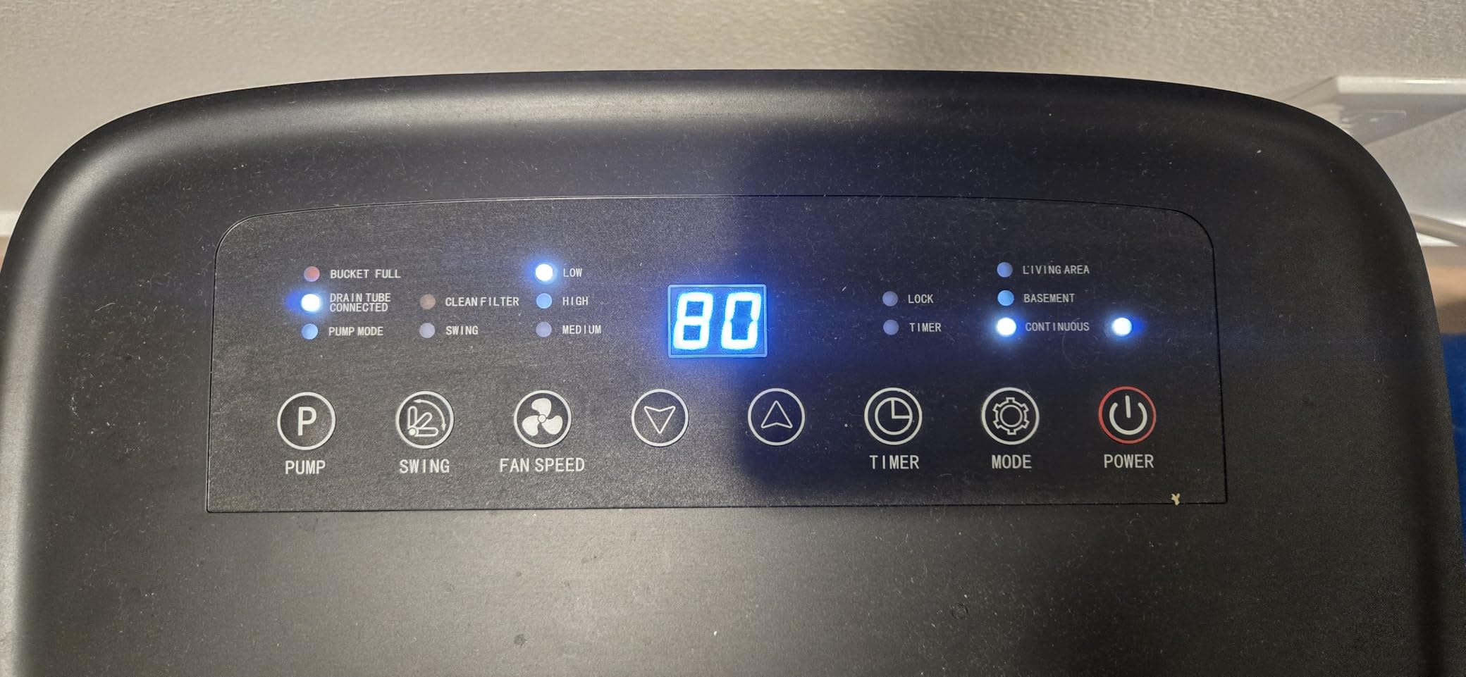 Waykar 150 Pint 7,000 Sq.Ft Dehumidifier with Pump for Basement & Home, Large Room, Smart Compressor Dehumidifier with Drain Hose & Tank for Commercial, 30-80% RH Control, 90° Auto Swing, Auto Defrost customer photo 2