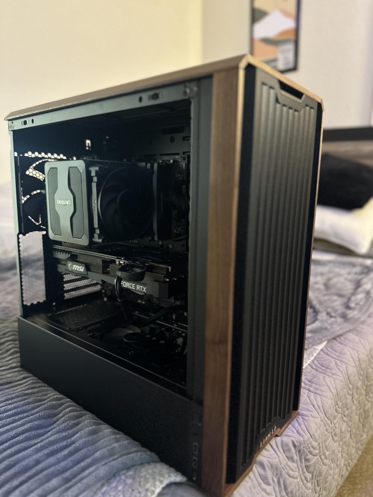 Dark Rock Elite Air CPU Cooler | 2X Silent Wings 135mm PWM Fans | Speed Switch with 2 Modes | High-Performance Heat Pipes | Front Fan Rail System | Enhanced RAM Compatibility | BK037 customer photo 2