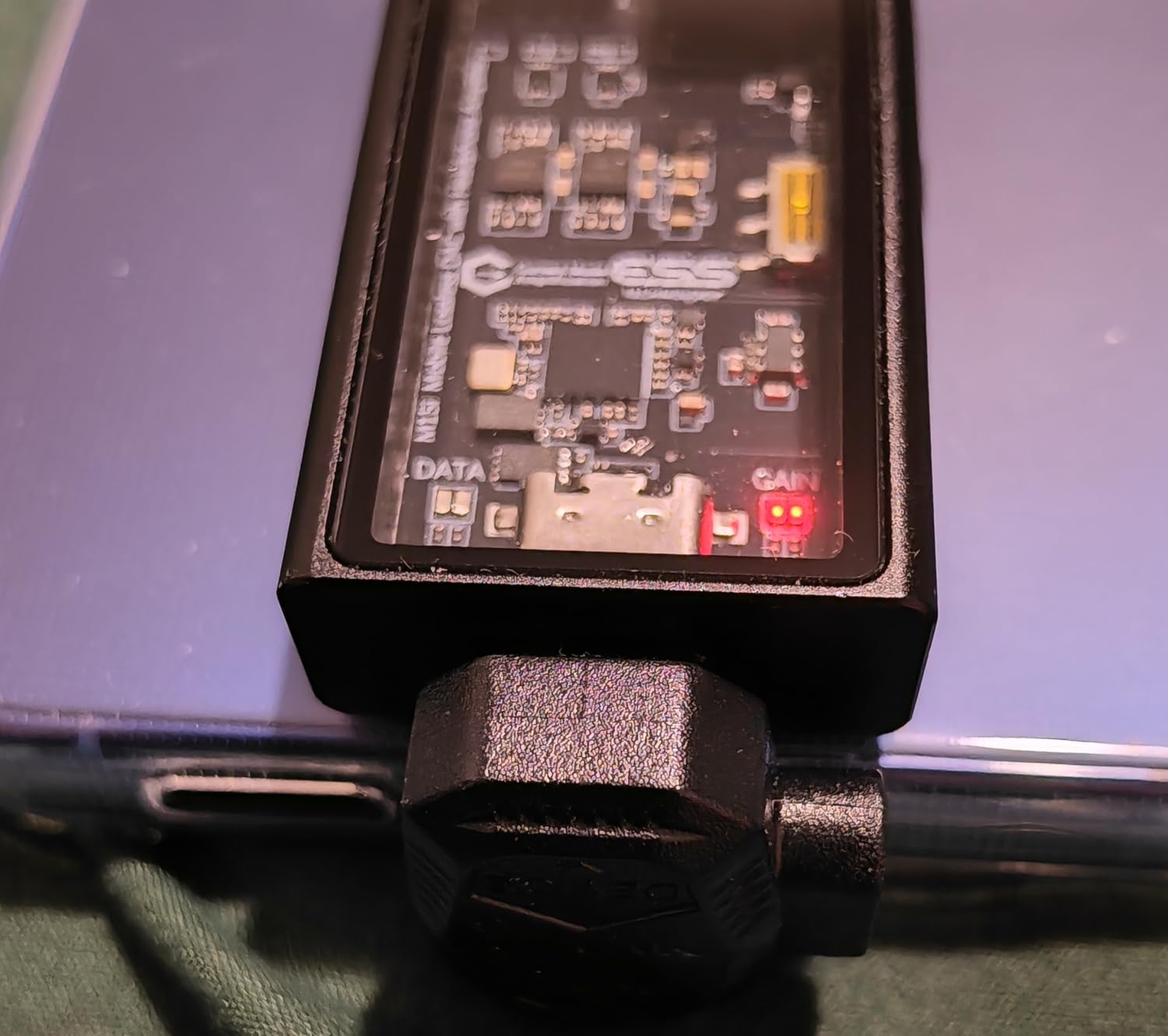 Questyle M15i Headphone Amplifier [MFi Certified] Portable USB C DAC Amps with 4.4mm/3.5mm Dual Outputs Supports PCM 768kHz/DSD512 customer photo 1