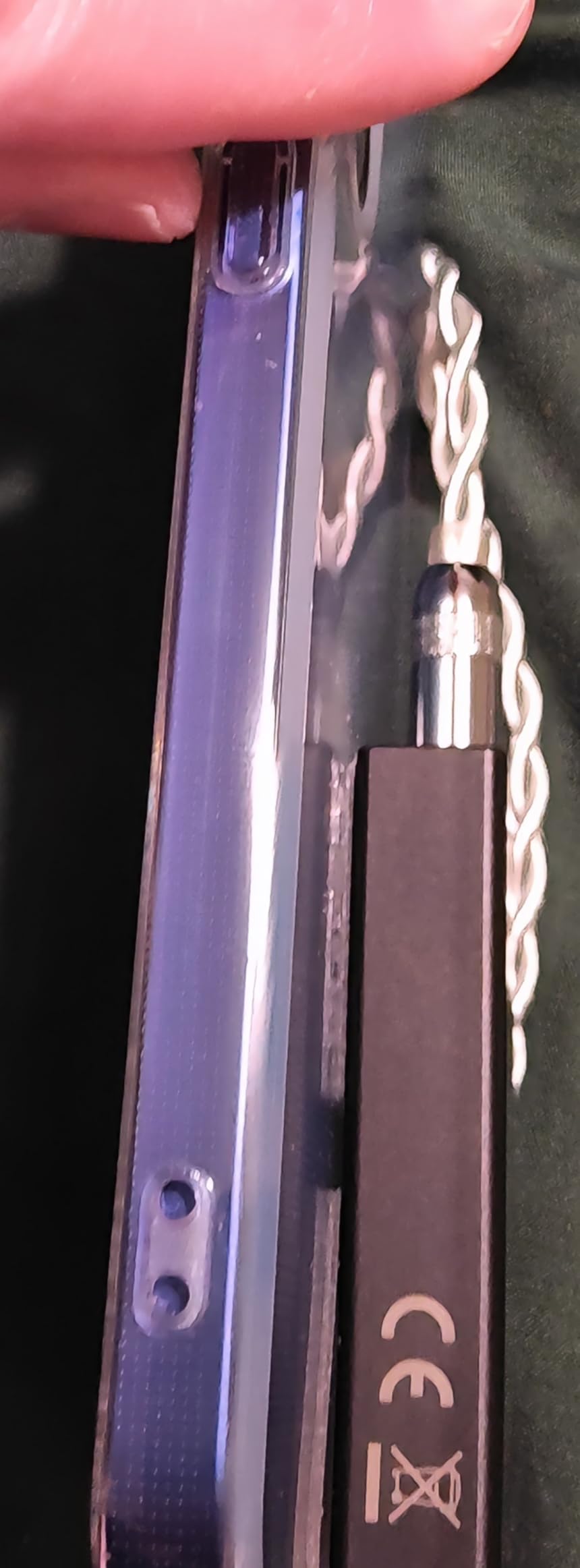 Questyle M15i Headphone Amplifier [MFi Certified] Portable USB C DAC Amps with 4.4mm/3.5mm Dual Outputs Supports PCM 768kHz/DSD512 customer photo 2
