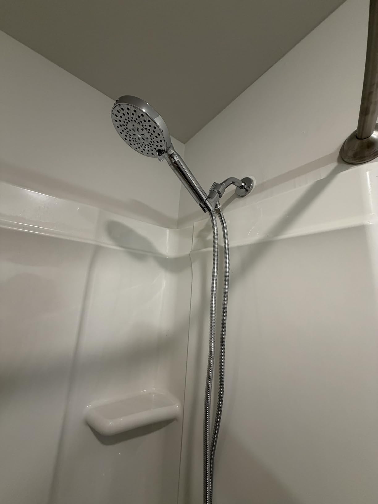 SR SUN RISE Filtered Shower Head with Handheld High Pressure 9 Spray Mode Showerhead Detachable Shower Head Water Softener Filters Beads for Hard Water Remove Chlorine 1 Filter Chrome customer photo 1
