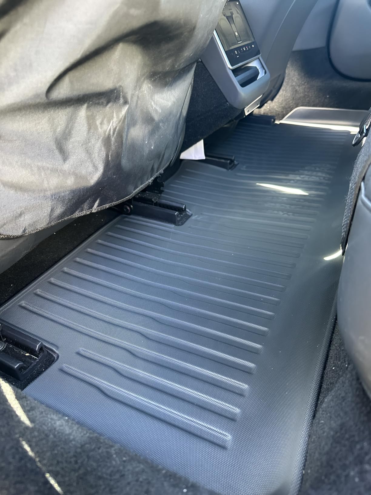 6PCS All-Weather TPE Floor Mats & Cargo Liner Set - Compatible with 2024-2026 Model 3 Highland/Standard | Custom Fit Anti-Slip Interior Protection customer photo 2