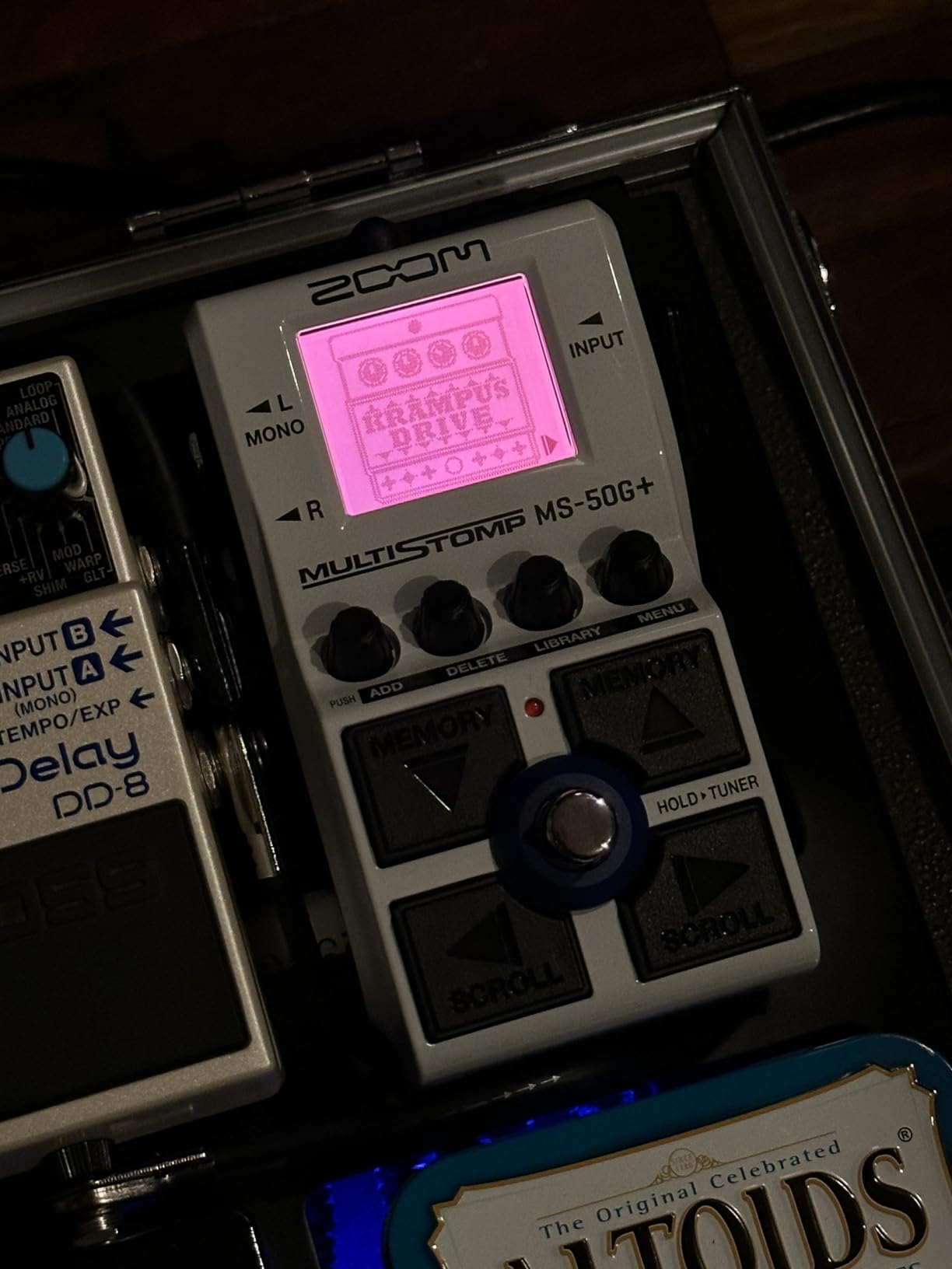 Zoom MS-50G+ MultiStomp Guitar Effects Pedal with 100 Effects, Drives, Modulation, Delay & Reverb, Stereo Outputs, Built-In Tuner, Battery Powered customer photo 1