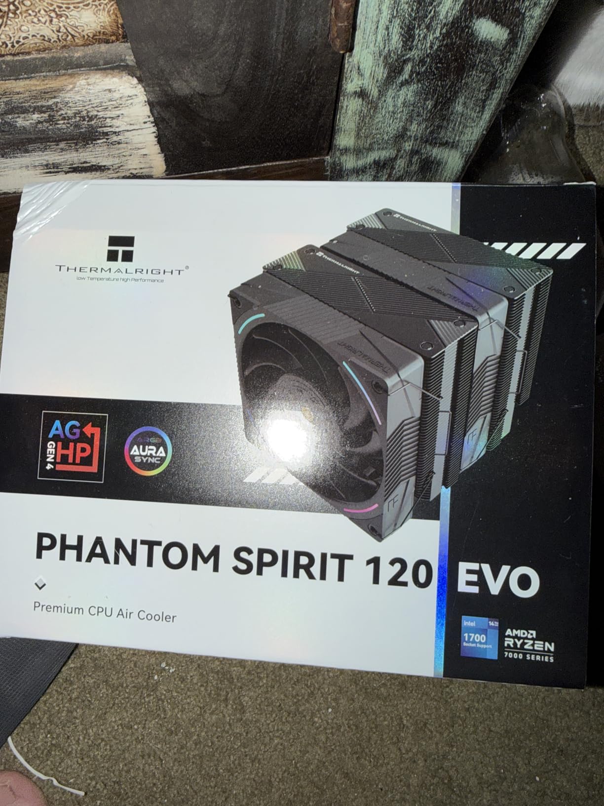 Thermalright Phantom Spirit 120 EVO CPU Cooler, 7×6mm Heat Pipes CPU Air Cooler, Dual PWM Fan Computer Cooling, 2150RPM Speed, for AMD AM4 AM5/Intel 1700/1150/1151/1200/17XX/2011/1851 customer photo 1