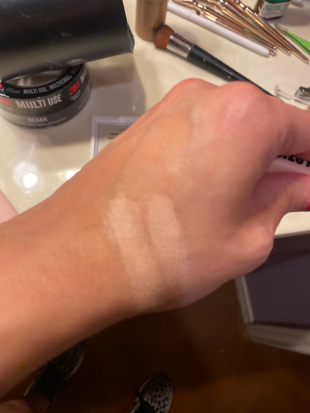 NYX PROFESSIONAL MAKEUP Pro Fix Stick Correcting Concealer, Buildable Medium Coverage Concealer Stick - Dark Peach customer photo 2