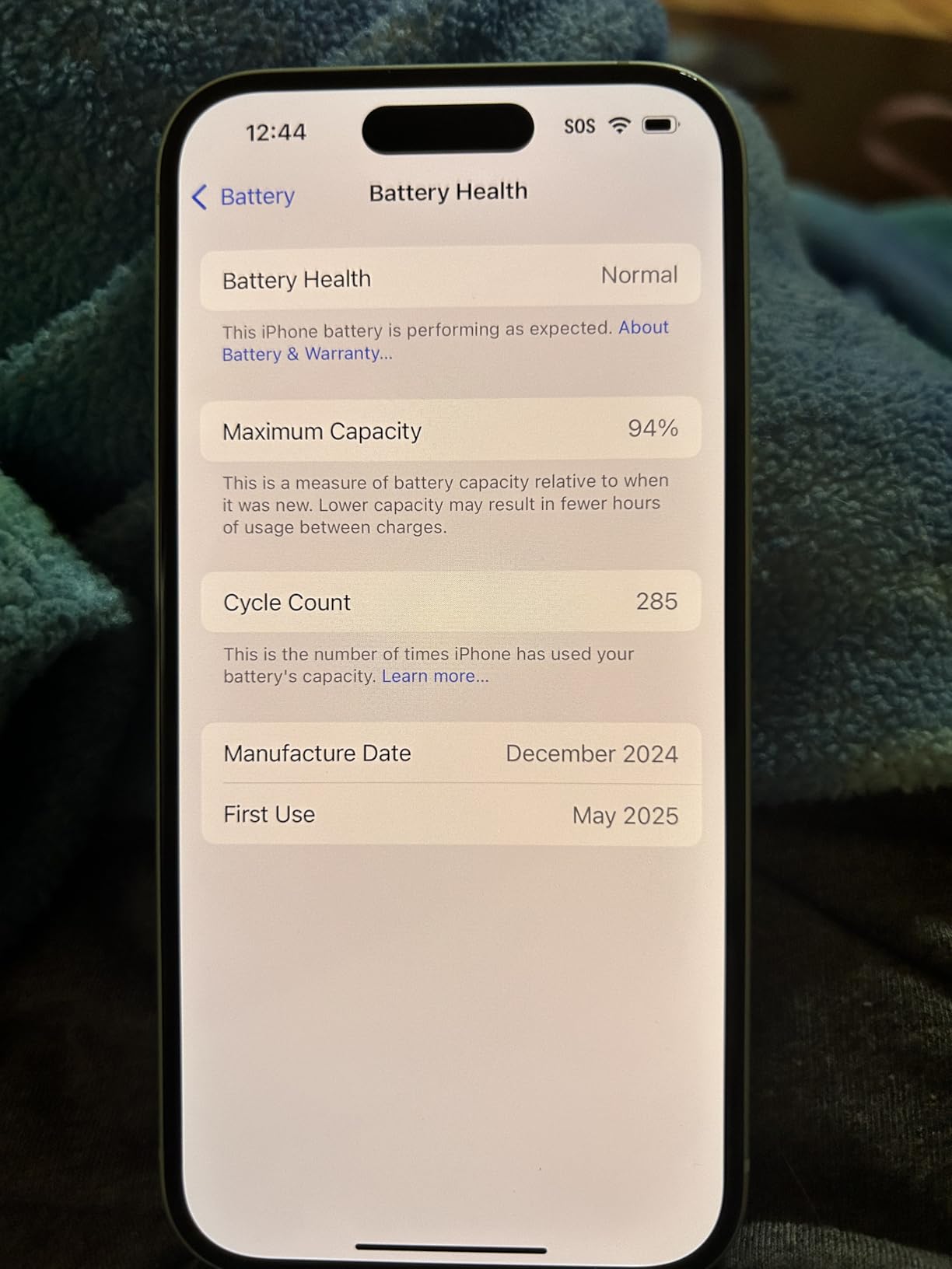 Apple iPhone 15, 128GB, Blue - Unlocked (Renewed) customer photo 2