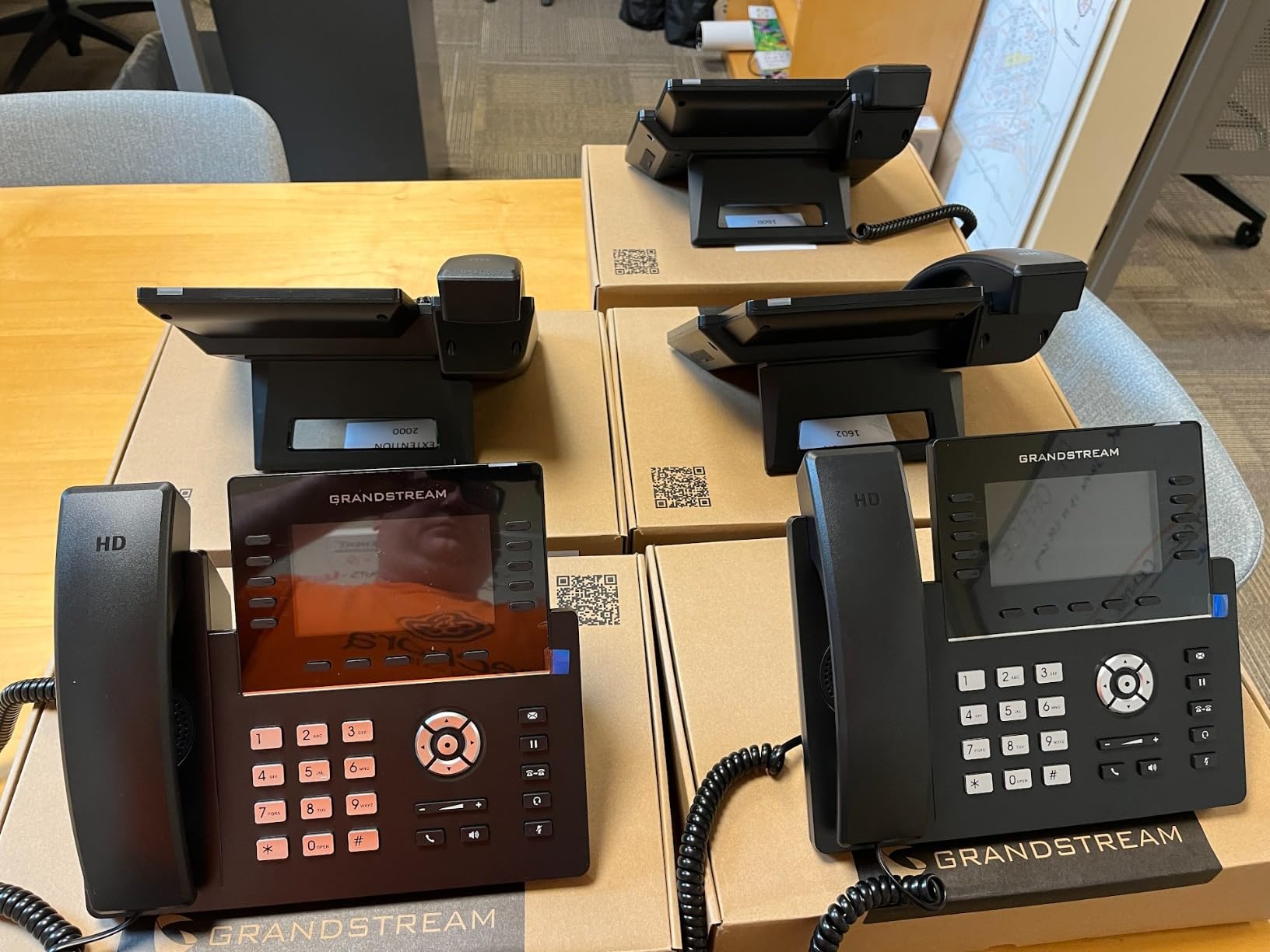 Business Phone System 'Mission Machines' G400C: Includes Grandstream GRP2615 Phones + 'Mission Machines' Cloud Server + Free 3-Months of 'Mission Machines' Cloud Phone Service (4 Phone Bundle) customer photo 1