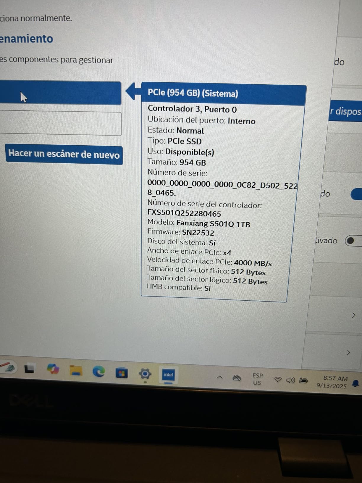fanxiang S501Q SSD 512GB PCle 3.0x4 Internal Solid State Drive, NVMe M.2 2280 Internal Solid State Drive, SLC Cache 3D NAND Up to 3000MB/s for Laptop and PC Desktops customer photo 1