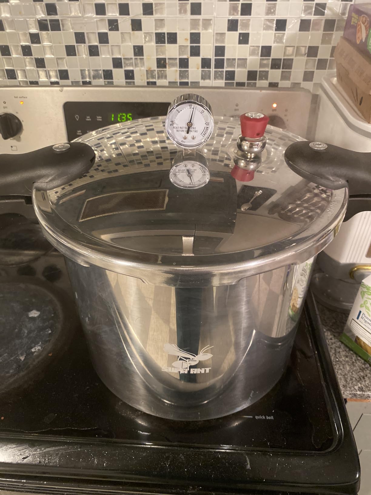 Supa Ant Pressure Canner 23 Qt with Canning Supplies Starter Kit - Canning Pressure Cooker with Gauge customer photo 1