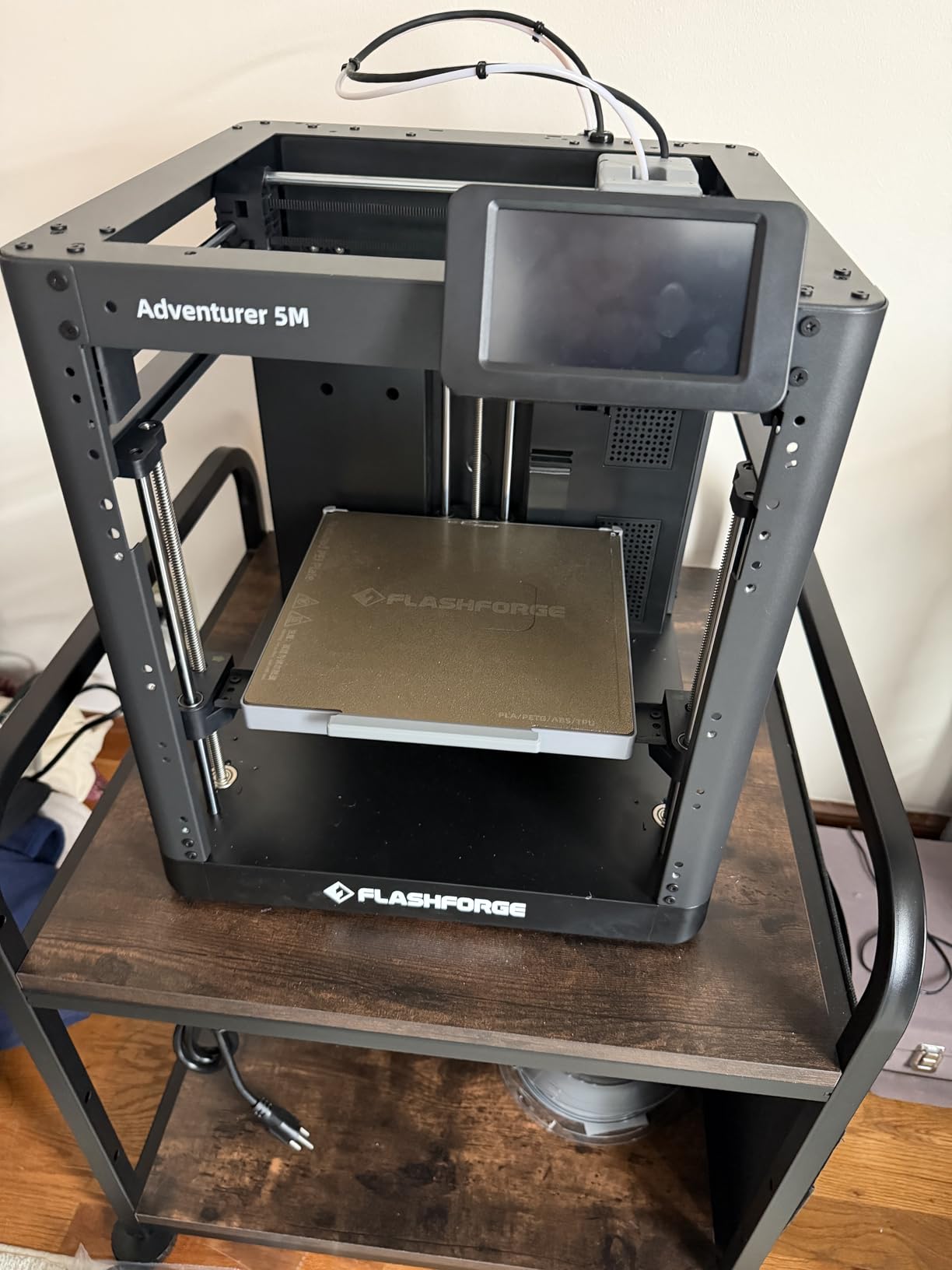 FLASHFORGE Adventurer 5M 3D Printer, 600mm/s Max High-Speed FDM 3D Printers with Fully Auto Leveling, 280°C Direct Extruder with Quick Detachable Nozzle, Effective Cooling, Core XY Structure customer photo 1