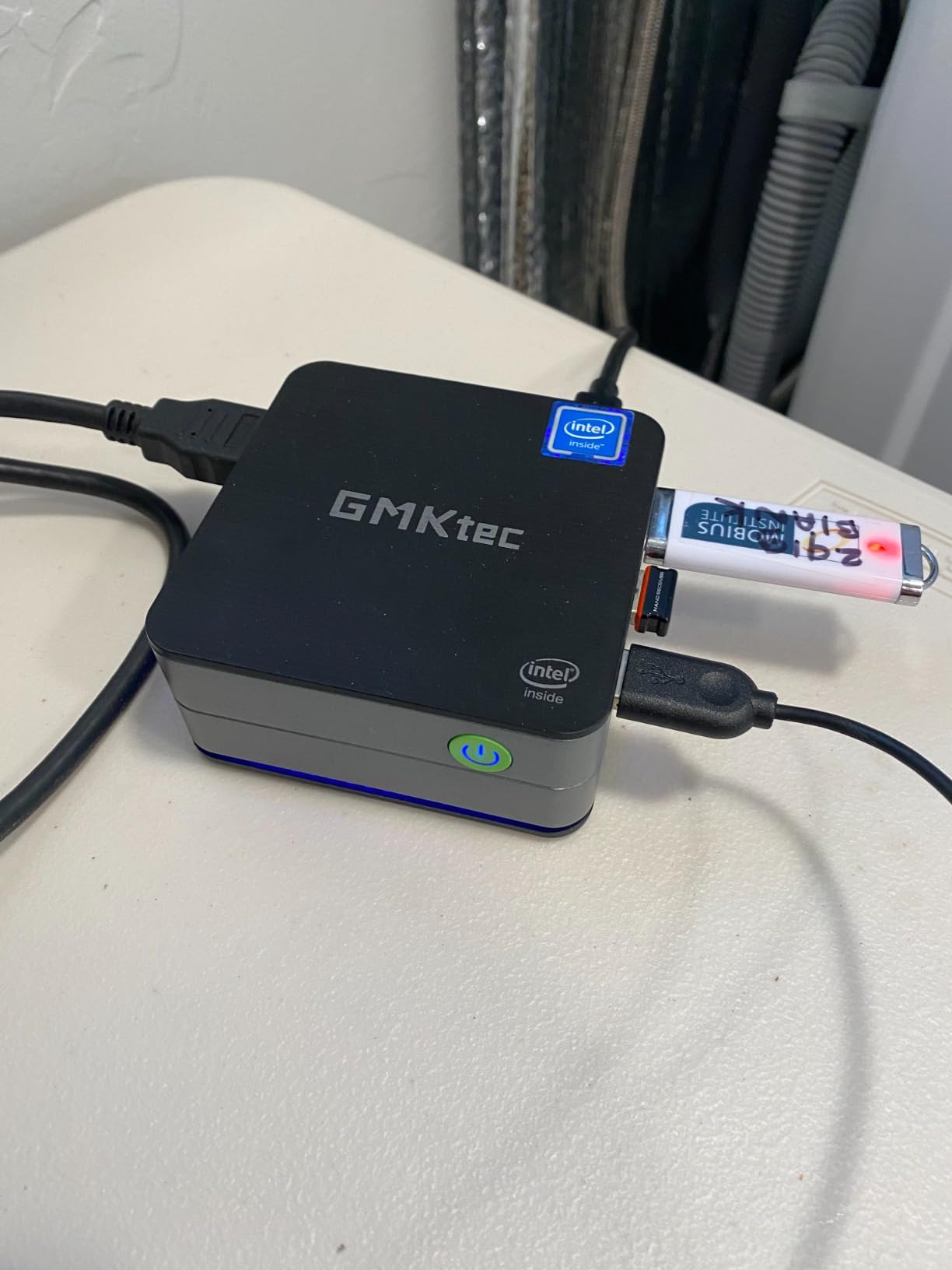 GMKtec Mini PC Intel Core i3-10110U Processor (Beats 4300U/N150) 8GB DDR4 256GB SSD i226-V RJ45 Ethernet Desktop Computer 4K Dual/ 4X USB3.2/ WiFi 6 BT5.2/ Nucbox G3 Pro customer photo 1