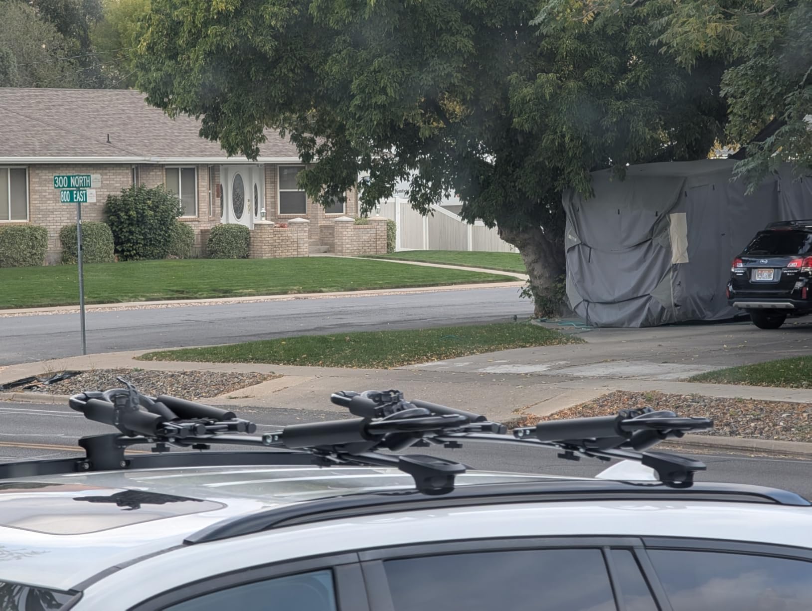 FORWODE Premium Kayak Roof Rack, 2 Pair J-Bar Roof Rack, Folding Adjustable Rack, Heavy Duty Kayak Roof Carrier 2 Kayak, Canoe, SUV, Surfboard on SUV, Car and Truck Crossbar customer photo 2