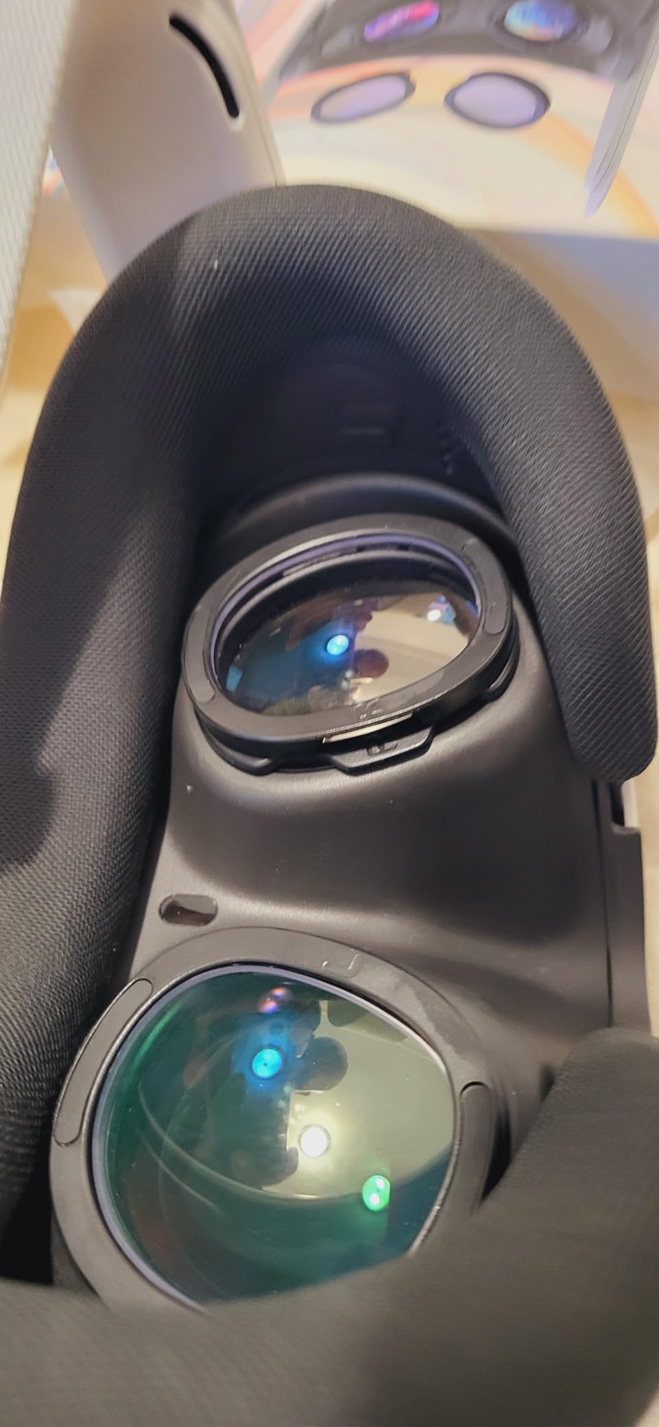 HiBloks Myopia Glasses Lenses for Meta Quest 3 Accessories, VR Lens Insert for Oculus Quest 3, Double Protection & Easy to Install Vision Correction Lenses (Protective Lenses) customer photo 2