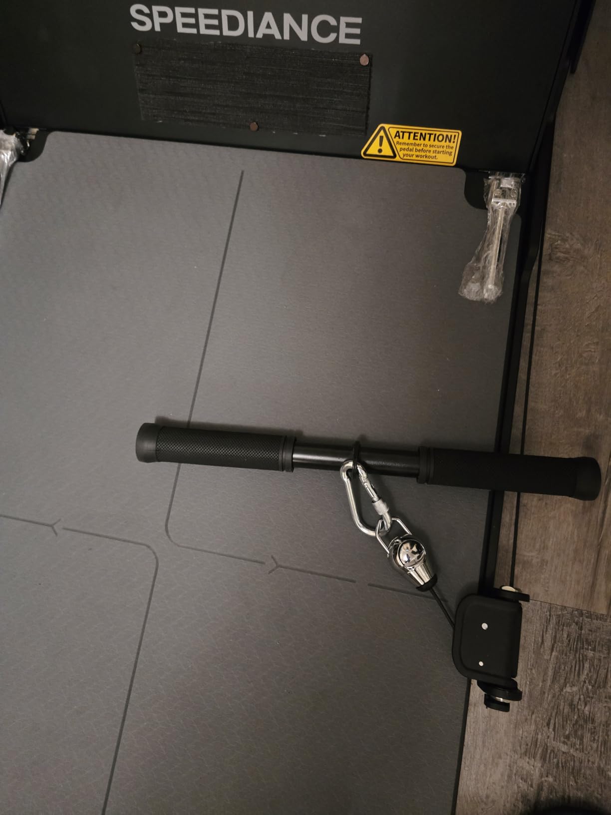 QPARVERS Cable Machine Attachment Set LAT Pulldown Attachments Weight Machine Accessories for Home Gym customer photo 2