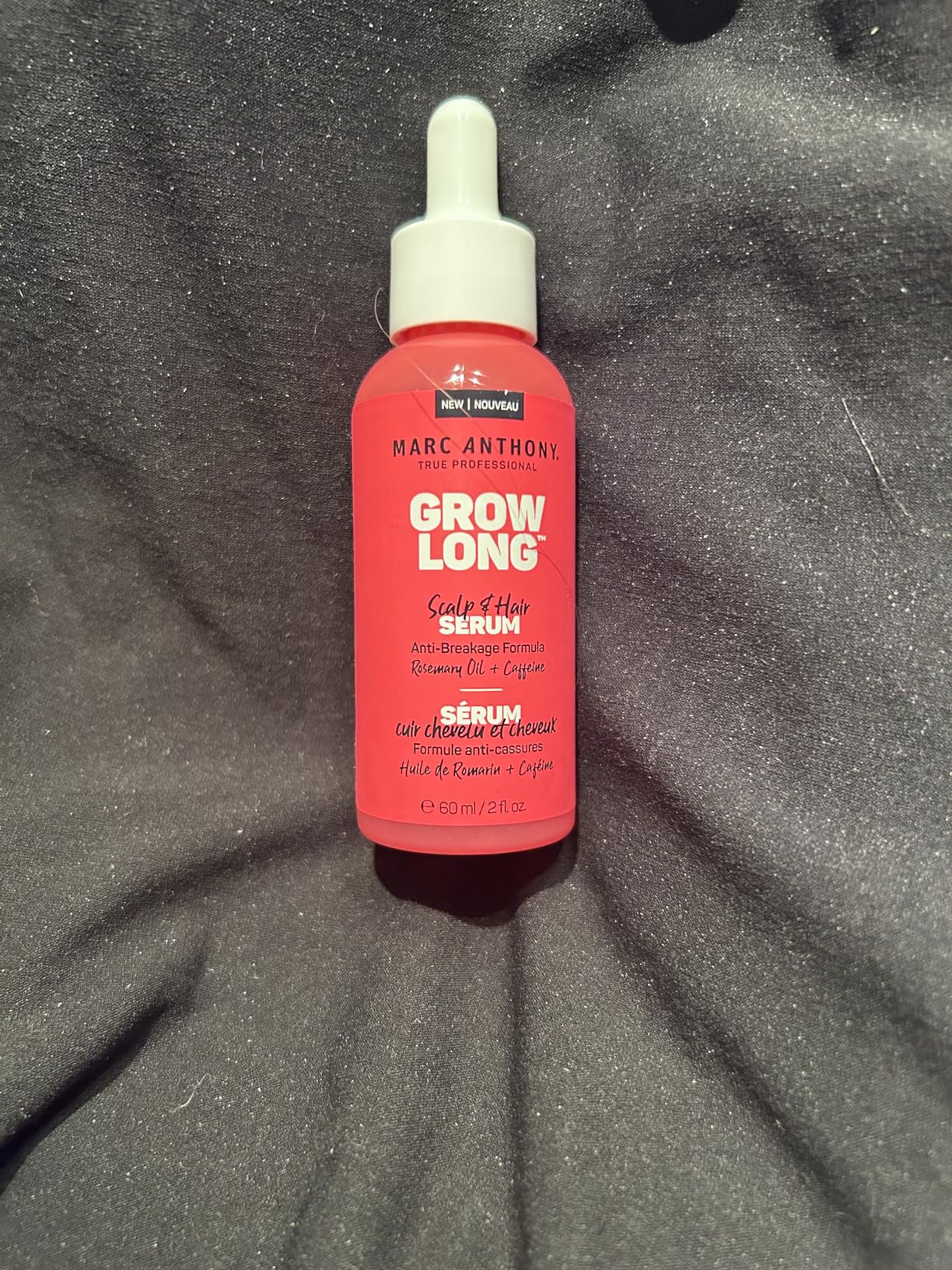 Marc Anthony Grow Long Scalp & Hair Serum - Anti-Breakage Formula Nourish, Strengthen & Hydrate Scalp & Hair Follicles - Natural Shine & Fuller-Looking Hair Strands from Root to Tip, 2 fl oz customer photo 2