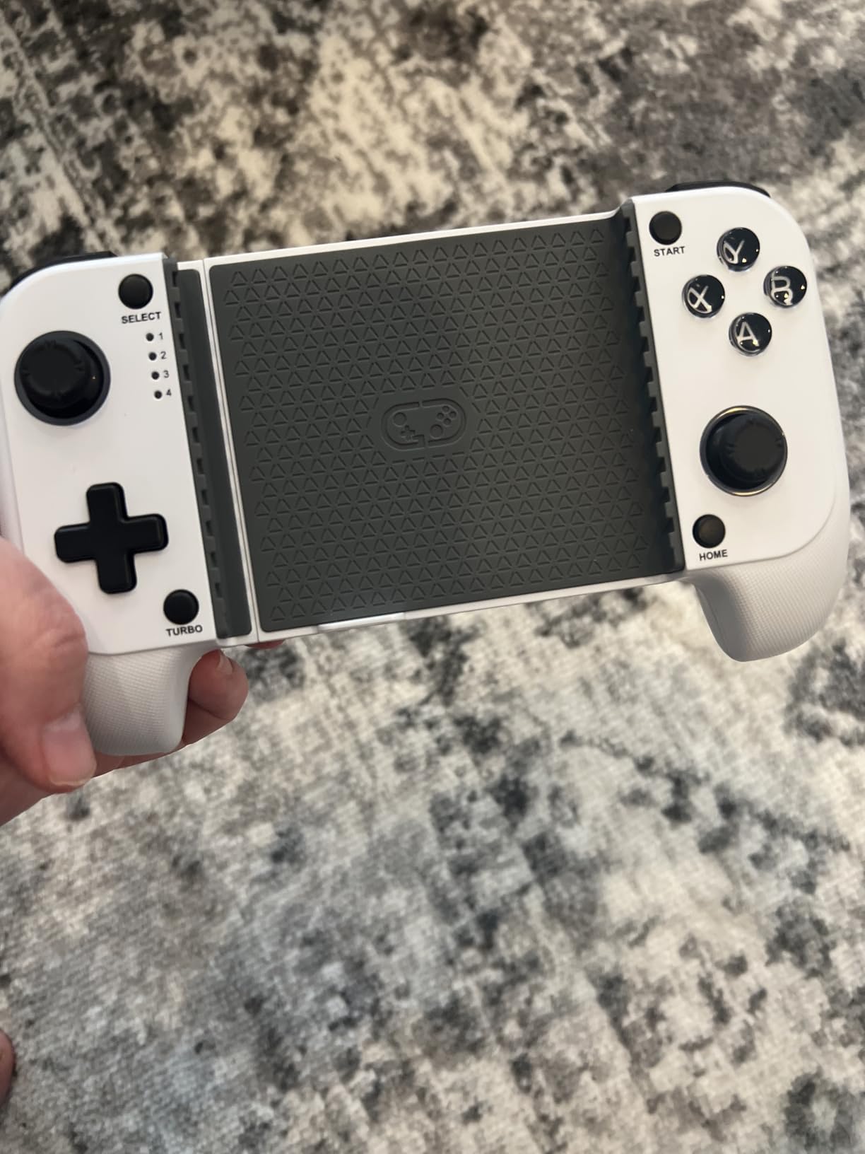 【Anti-Drift & Fast-Connect】Wireless Game Controller for iPhone/Android | Hall Joysticks Bluetooth Phone Controller, For Cloud Gaming, Genshin Impact, PUBG, Roblox, Call of Duty Mobile Gamers,White customer photo 1