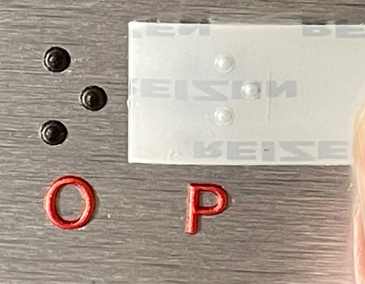 Braille Alphabet Board with Upgraded Raised Dots, Numbers & Punctuation customer photo 2