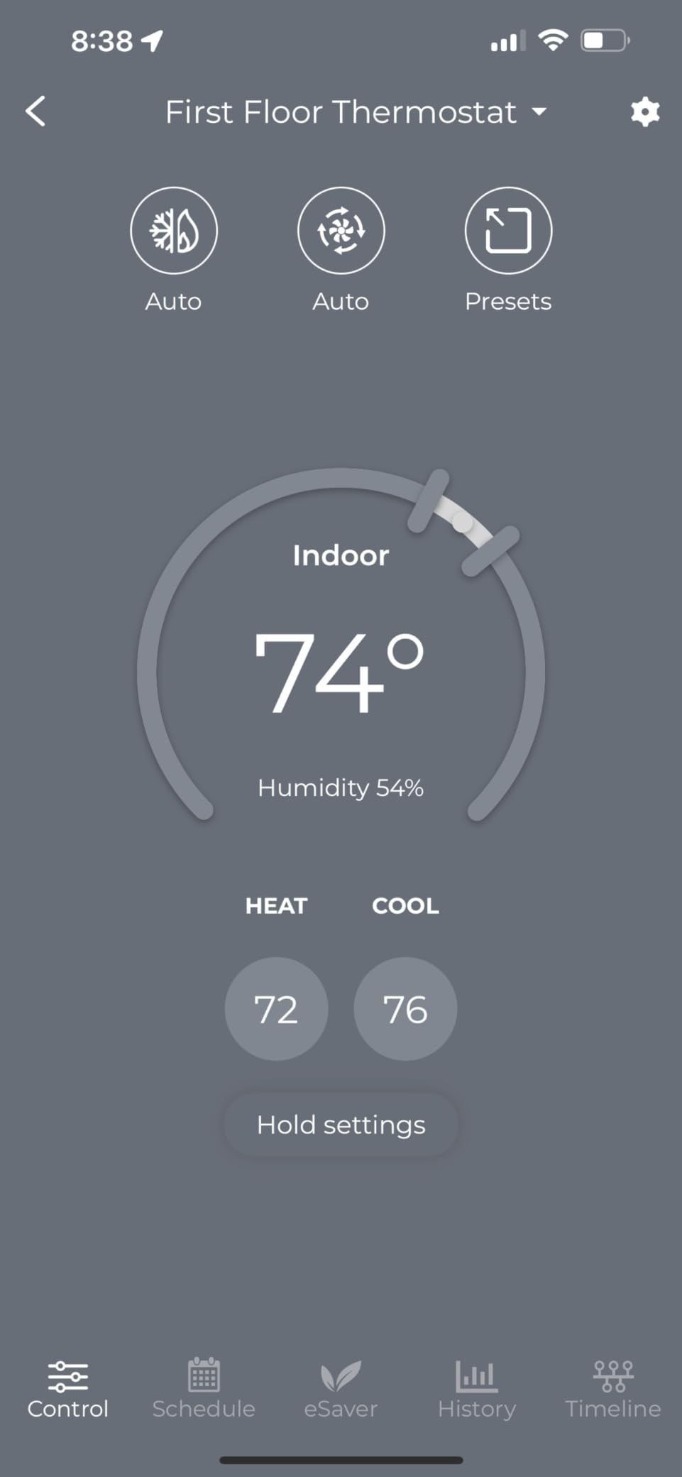 Cielo Smart Thermostat Eco (for Central HVAC) | Energy Star Certified | Supports Conventional Systems up to (2H/2C) & Heat Pumps (4H/2C) | Free C-Wire Adapter | NOT for Mini Split Systems | White customer photo 1