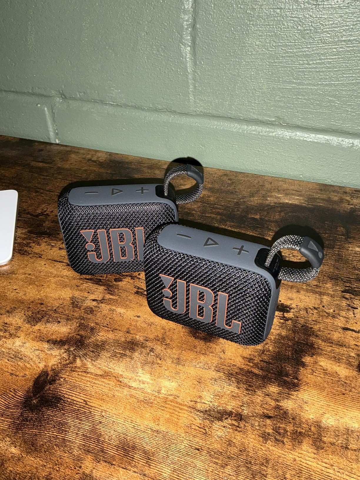 JBL Go 4 - Ultra-Portable, Waterproof and Dustproof Bluetooth Speaker, Big JBL Pro Sound with Punchy bass, 7-Hour Built-in Battery, Made in Part with Recycled Materials (Squad) customer photo 1