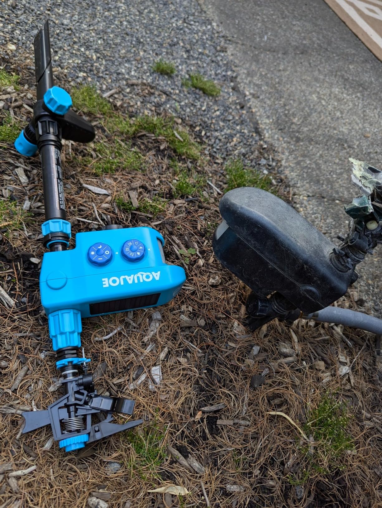 Aqua Joe AJYP101 Yard Patrol Motion Activated Sprinkler, Day and Night Detection Modes customer photo 1