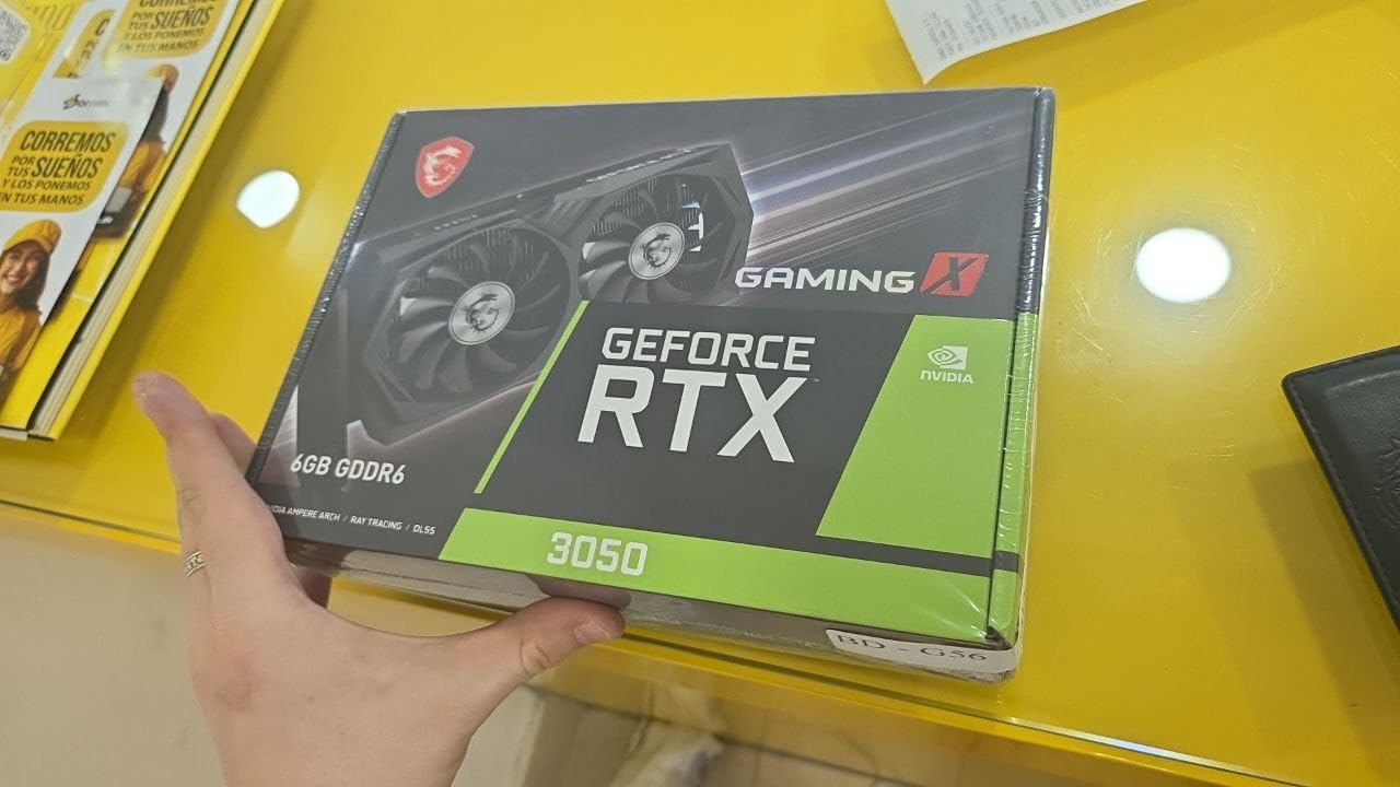 msi Gaming RTX 3050, 6G Graphics Card (NVIDIA RTX 3050, 96-Bit, Boost Clock: 1507 MHz, 6GB GDDR6) customer photo 1