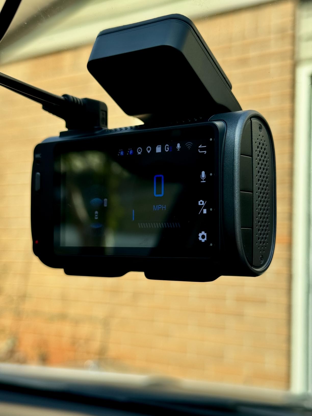 Type S T200 AI Driver Assistance Dash Cam Powered by ADAS, 1440p, Collision Alerts, Lane and Pedestrian Detection, Vehicle Departure Reminders, Front Rear 2 Channel customer photo 2