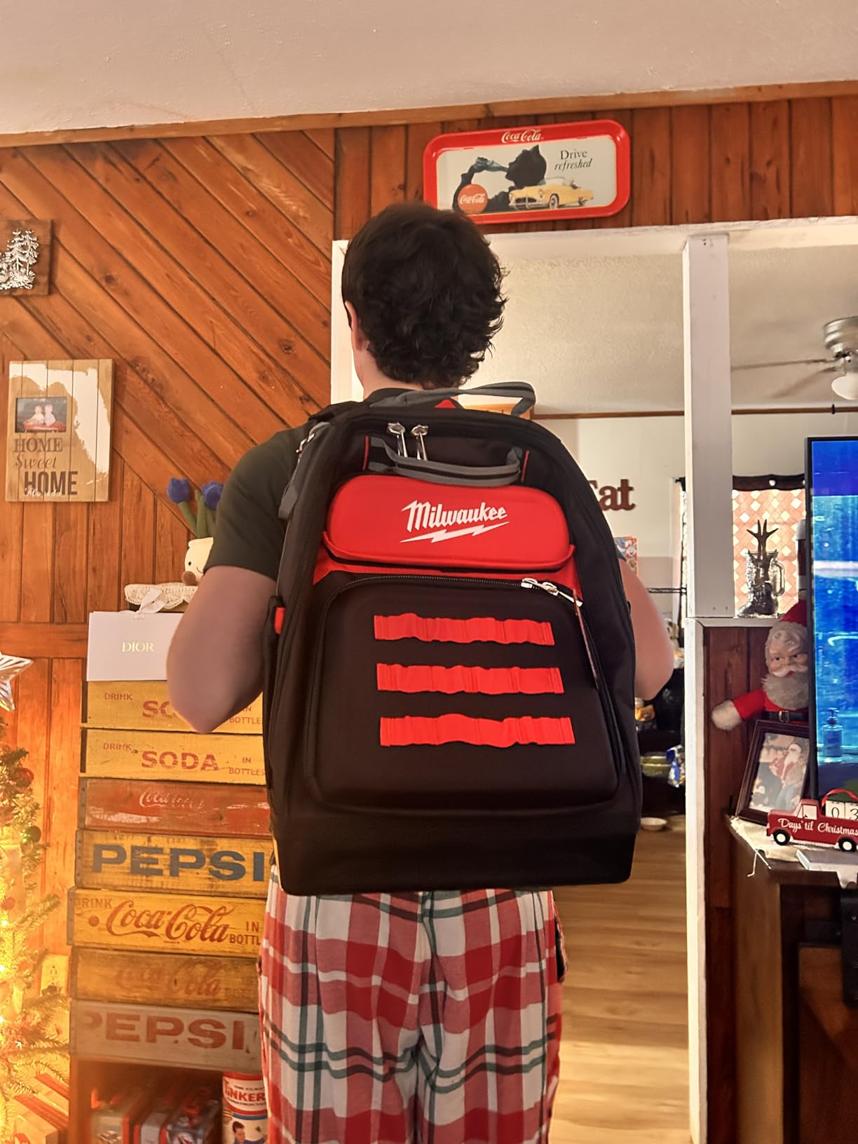 BYOGI Fits Milwaukee 48-22-8201 Ultimate Jobsite Backpack, Red, Black customer photo 1