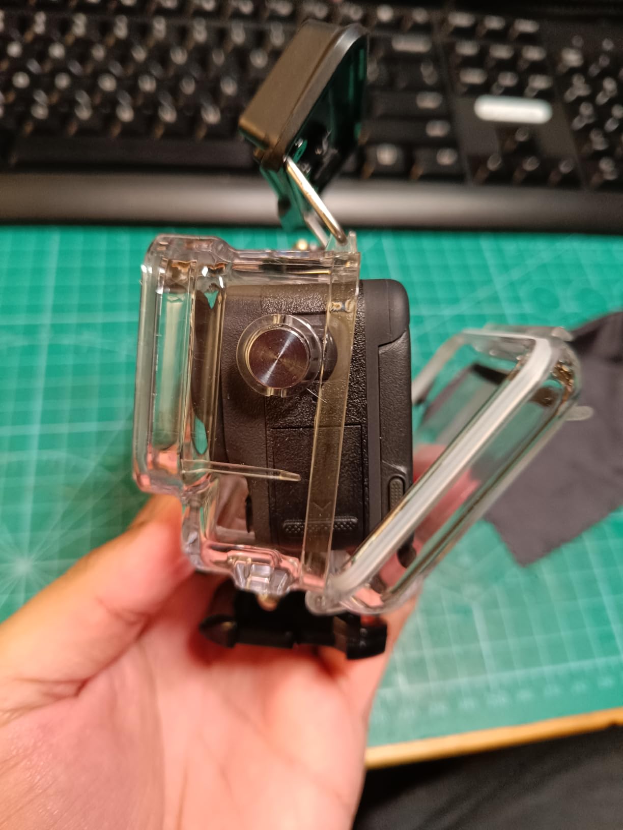 PCTC 60M(197ft) Waterproof Case for Insta360 Ace Pro, Accessories for Insta 360 Ace Pro Waterproof Case, Protective Underwater Dive Housing Shell with Bracket Accessories customer photo 1