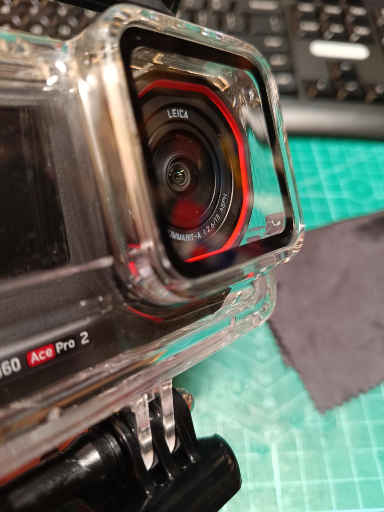 PCTC 60M(197ft) Waterproof Case for Insta360 Ace Pro, Accessories for Insta 360 Ace Pro Waterproof Case, Protective Underwater Dive Housing Shell with Bracket Accessories customer photo 2