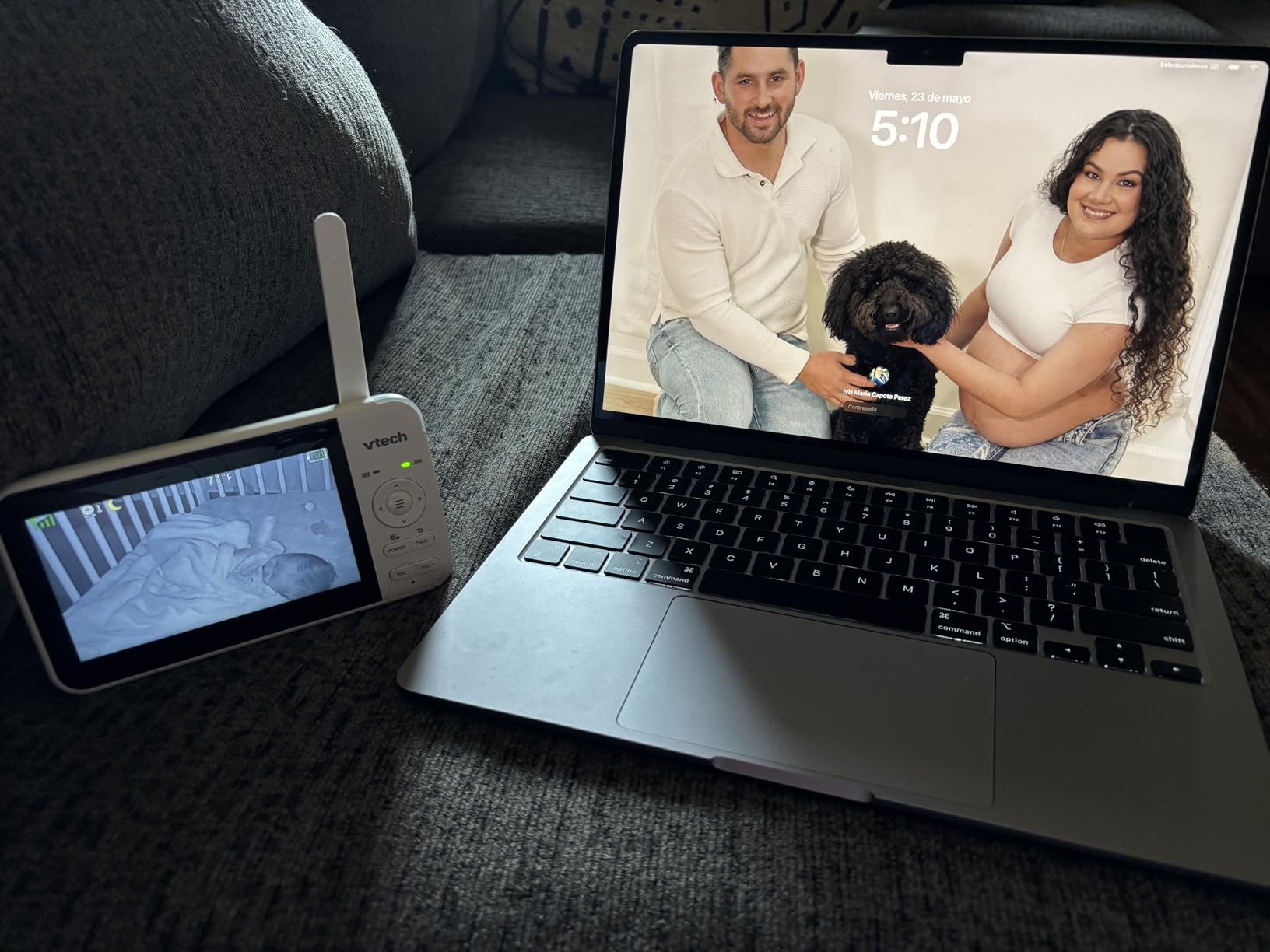 Apple 2024 MacBook Air 13-inch Laptop with M3 chip: Built for Apple Intelligence, 13.6-inch Liquid Retina Display, 8GB Unified Memory, 256GB SSD Storage, Backlit Keyboard, Touch ID; Space Gray customer photo 1