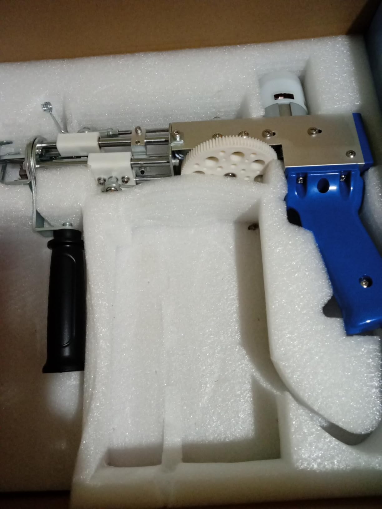 Rug Tufting Gun with Carpet Trimmer Kit, Tufting Gun Starter Kit Professional Tufting Rug Making Machine, 2 in 1 Cut Pile Loop Pile Tufting Gun Kits customer photo 2
